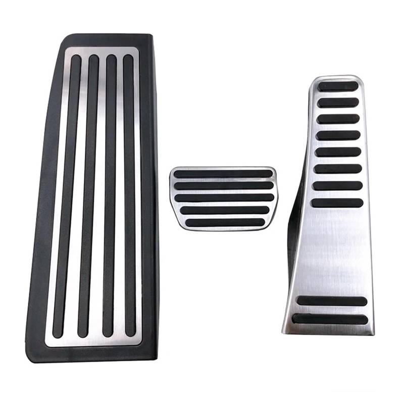 Bremspedalabdeckung Für Volvo Für XC60 Für XC90 Für S90 Für V90 2015-2019 2020 2021 2022 2023 2024 Edelstahl-Gaspedal-Bremsfußstützen-Pedale-Abdeckung Fußstütze Pedale Gas Brems Pedalkappen(0XC60 2018 von LVGVZTTGKM