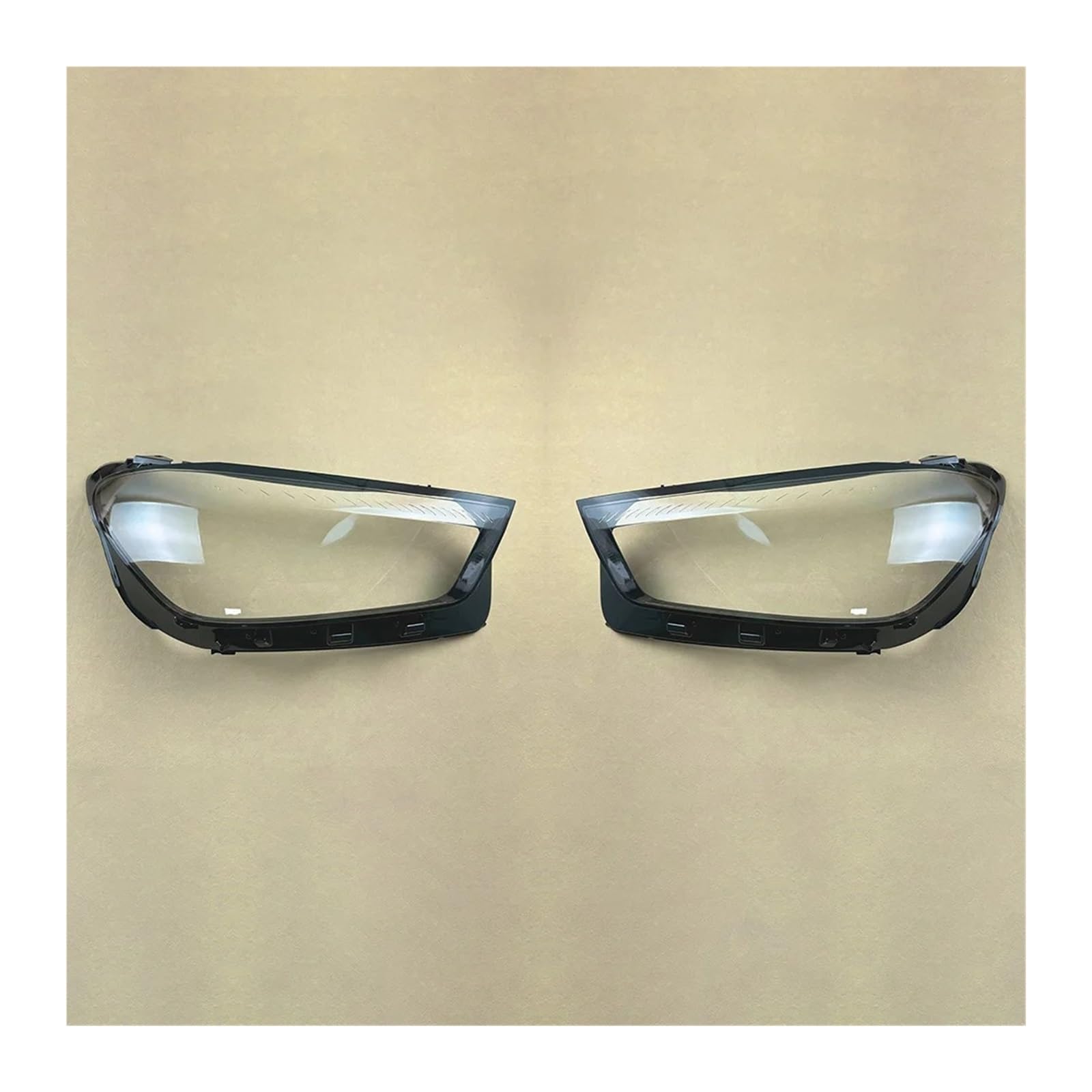 Cheinwerferglas Für Benz Für GLE W167 GLE350 450 2024 2025 Scheinwerfer Shell Objektiv Front Scheinwerfer Abdeckung Transparent Schatten Lampenschirm(A Piar) von LVGVZTTGKM