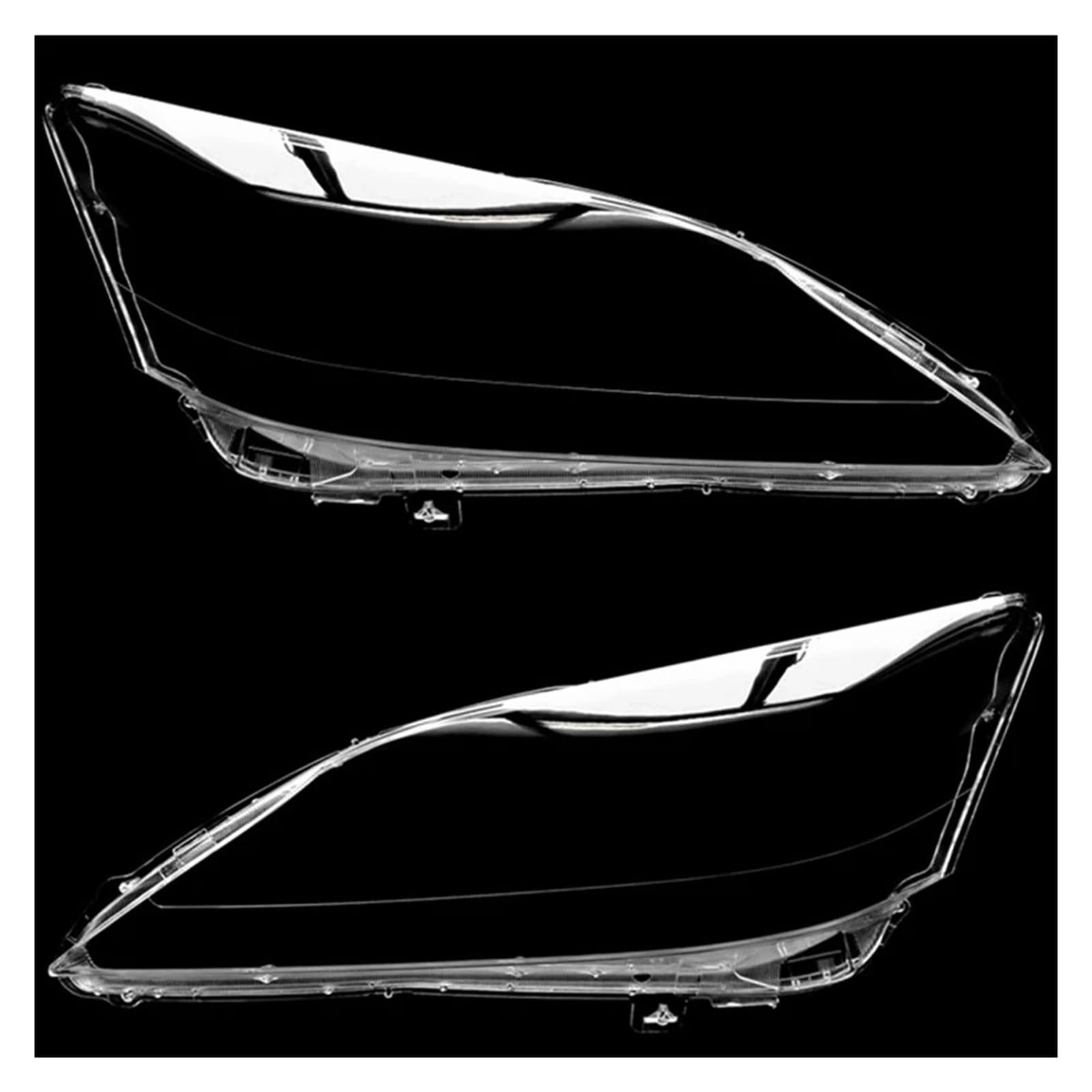 Cheinwerferglas Für Lexus Es ES240 ES350 2009 2010 2011 2012 Auto Scheinwerfer Abdeckung Scheinwerfer Gehäuse Glas Objektiv Lampe Shell Transparent Lampenschirm(Left and Right 2 Pcs) von LVGVZTTGKM