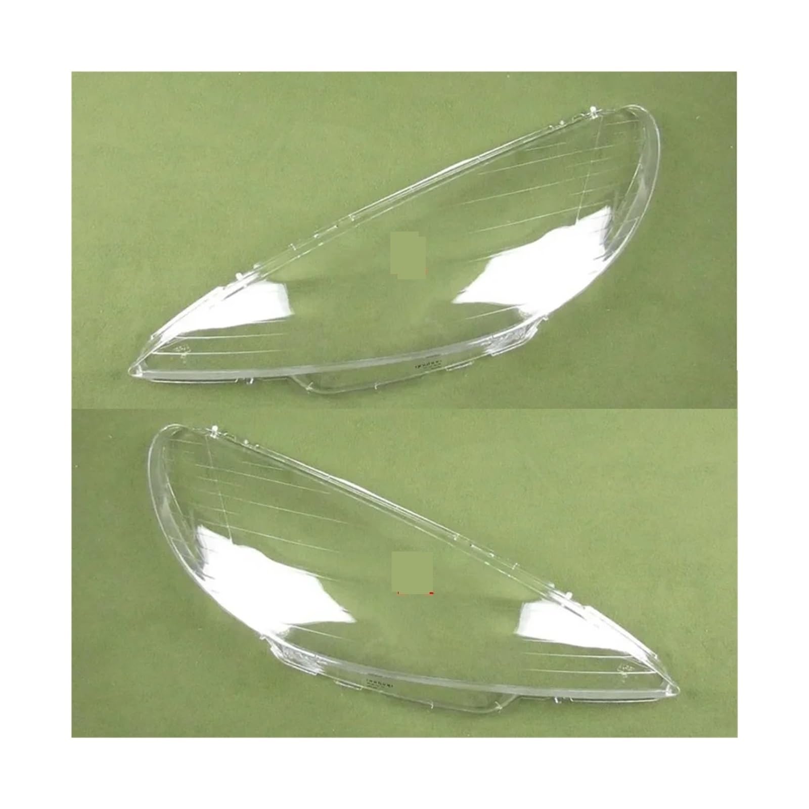 Cheinwerferglas Für Peugeot 206 2004 2005 2006 2007 2008 Scheinwerferabdeckung Transparenter Lampenschirm Scheinwerfer Shell Lampenschirm Objektiv(2PCS left and right) von LVGVZTTGKM