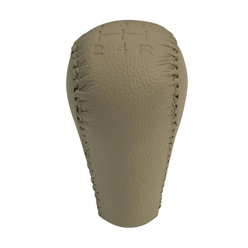 Schaltknäufe Für Nissan Patrol GU Y61 Handgeschwindigkeits-Schaltknauf Gamaschenhebel Shiter Head Handball-Getriebe Autozubehör Schaltknauf Stick Griff(5 Speed Beige) von LVGVZTTGKM