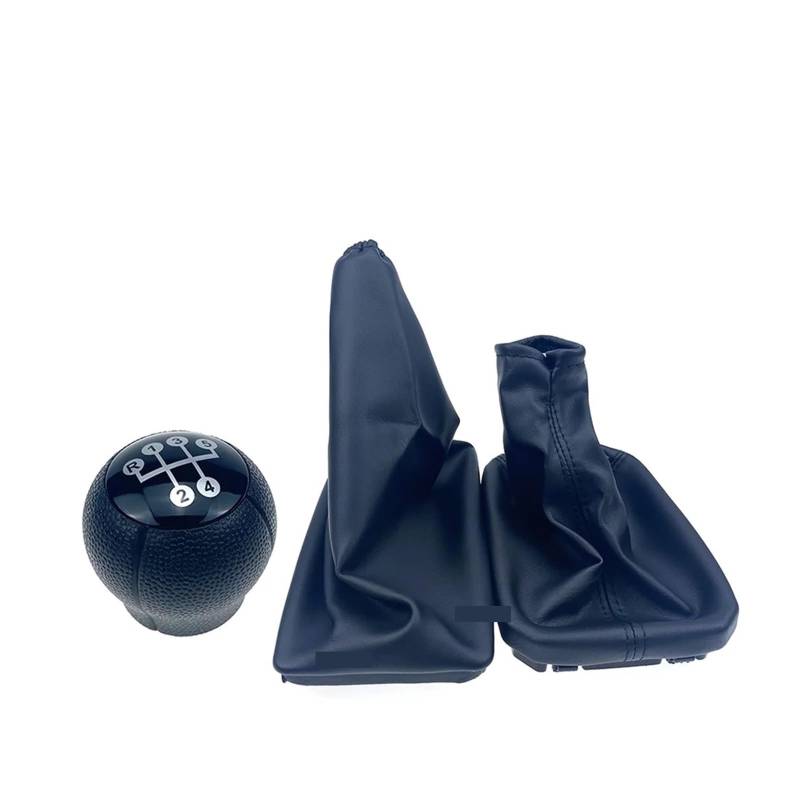 Schaltknäufe Für OPEL Für TIGRA B 2004-2007 2008 2009 2010 2011 2012 Für COMBO C 2001-2007 2008 2009 2010 201 5 Gang Schaltknauf Ledermanschette Handbremse Fall Schaltknauf Stick Griff(With Circle 3Pc von LVGVZTTGKM