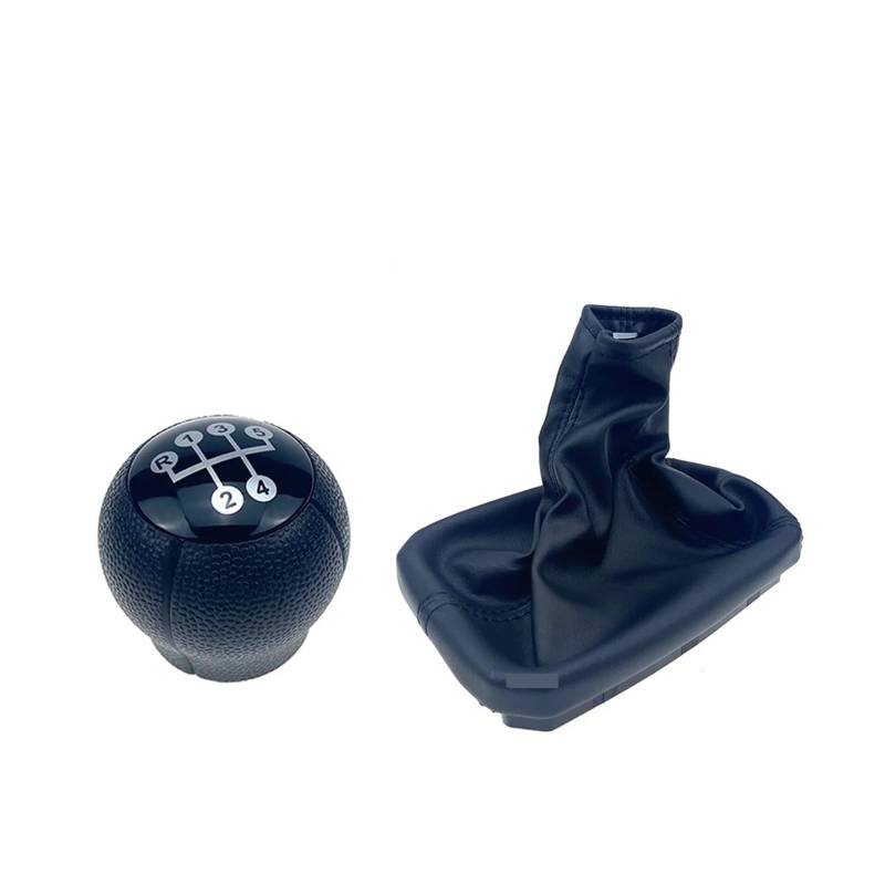 Schaltknäufe Für OPEL Für TIGRA B 2004-2007 2008 2009 2010 2011 2012 Für COMBO C 2001-2007 2008 2009 2010 201 5 Gang Schaltknauf Ledermanschette Handbremse Fall Schaltknauf Stick Griff(With Circle 2Pc von LVGVZTTGKM