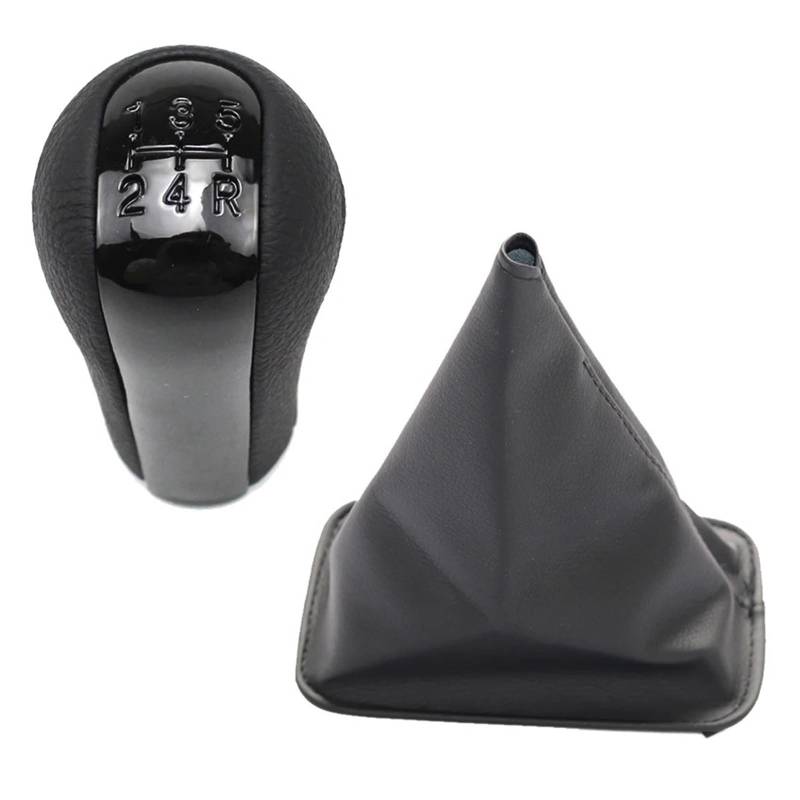 Schaltknäufe Für Toyota Für Corolla 1998-2009 5 Geschwindigkeit Schaltknauf Gearstick Gamasche Boot Schaltknauf Stick Griff(Black 1 Set) von LVGVZTTGKM