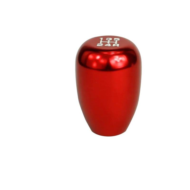 Schaltknäufe Universal Racing 5 Geschwindigkeit Auto Schaltknauf Für Manuelle Übertragung Aluminium Legierung Schaltknauf Schalthebel Schaltknauf Stick Griff(Red) von LVGVZTTGKM