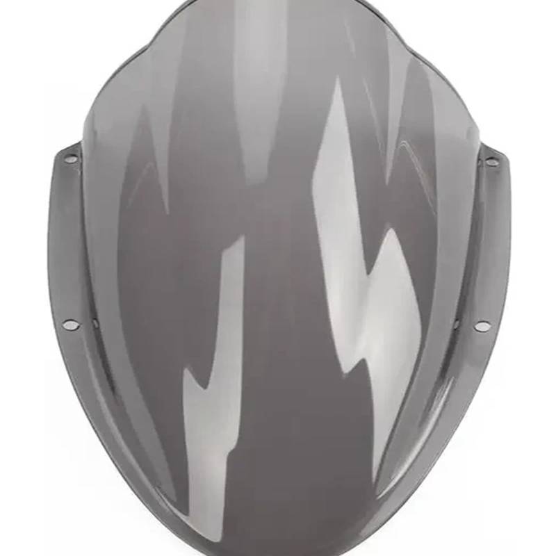 Windschutzscheibe Windschott Für Aprilia Für RS660 2020 2021 2022 2023 2024 Motorrad Windschutzscheibe Windschutz Schallwand Air Windabweiser Vorne Fliegengitter Motorrad-Fliegenschutz(Gray) von LVGVZTTGKM