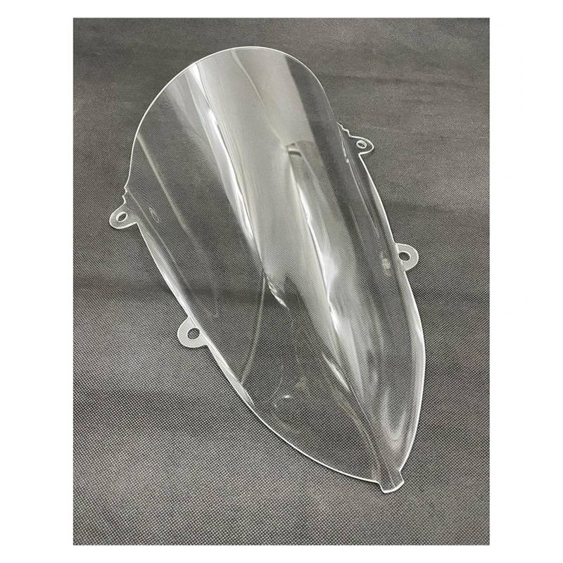 Windschutzscheibe Windschott Für Aprilia Für RS660 2020 2021 2022 2023 2024 Motorrad Windschutzscheibe Windschutz Verkleidung Abdeckung Screen Protector Winddicht Deflektor Motorrad-Fliegenschutz(Clea von LVGVZTTGKM
