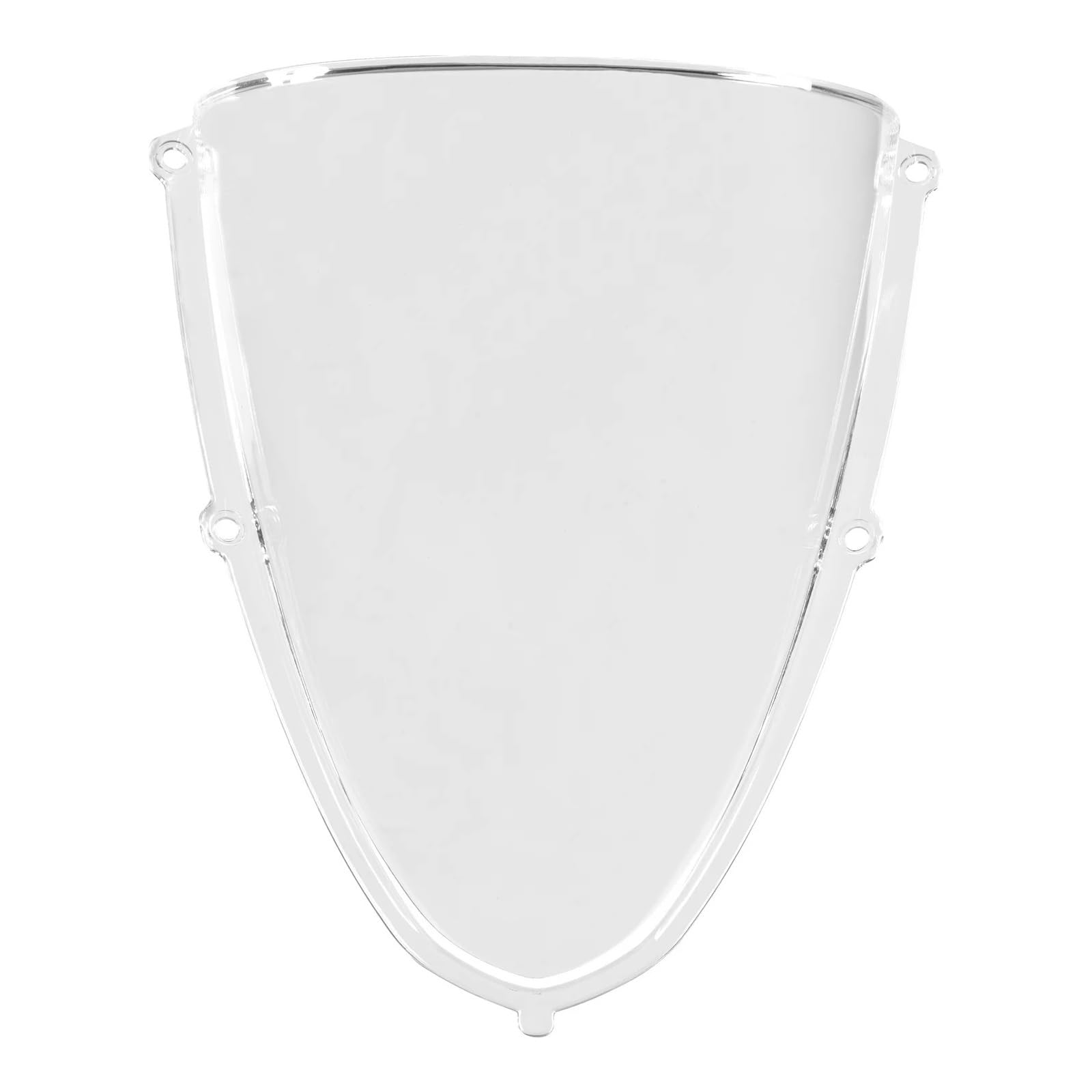 Windschutzscheibe Windschott Für Aprilia Für RS660 RS 660 2020 2021 2022 2023 2024 Motorrad Double Bubble Frontscheibe Windschutz Windabweiser Motorrad-Fliegenschutz(Clear) von LVGVZTTGKM