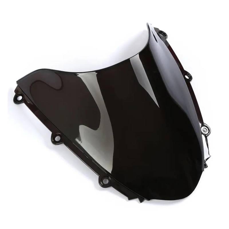Windschutzscheibe Windschott Für CBR 1000 RR 2004 2005 2006 2007 Motorrad Schwarz Double Bubble Windschutzscheibe Windschutzscheibe Bildschirm ABS Schild Motorrad-Fliegenschutz von LVGVZTTGKM