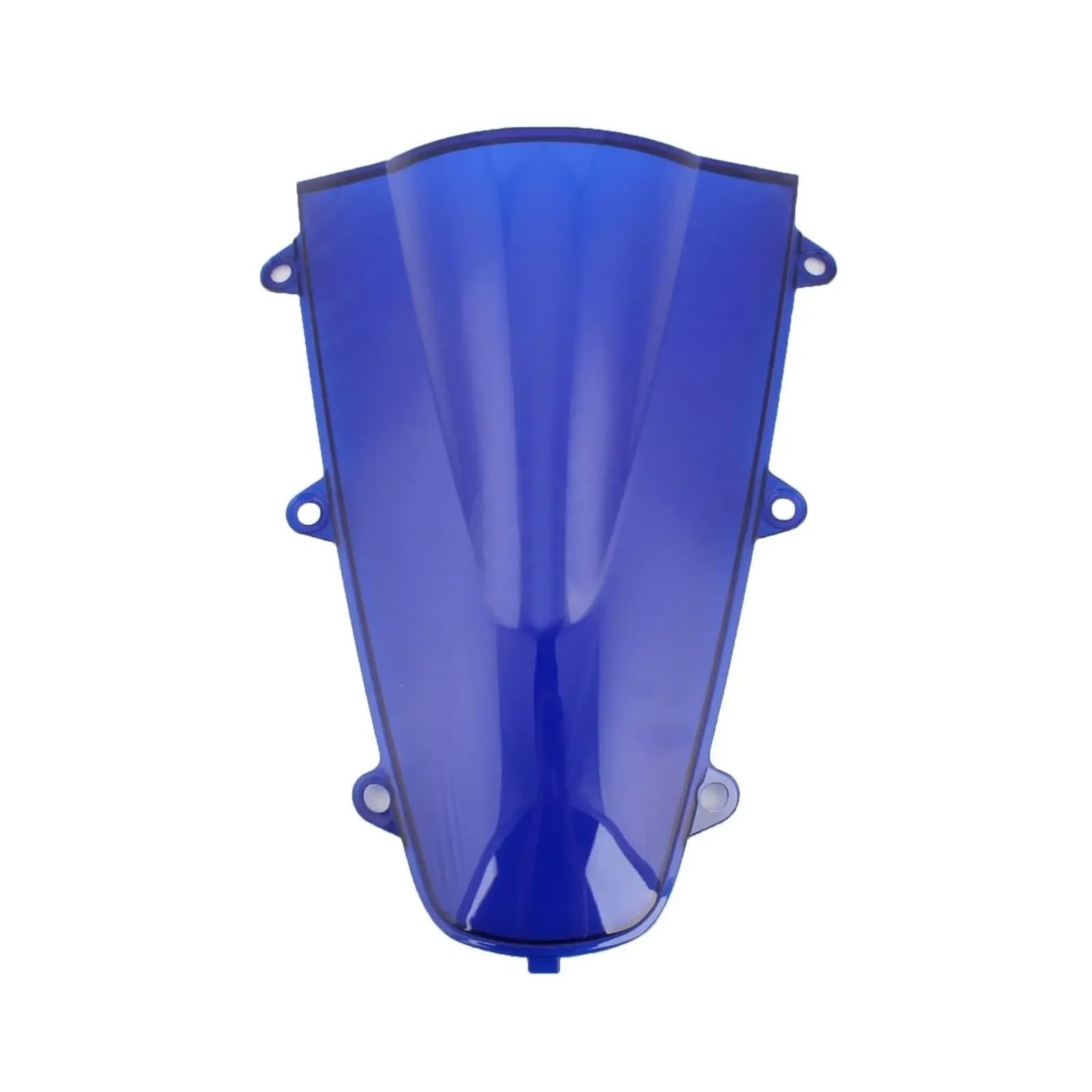 Windschutzscheibe Windschott Für CBR 1000RR 1000 RR 2017 Double Bubble Motorrad Windschutzscheibe Windschutzscheibe Motorrad-Fliegenschutz(Blue) von LVGVZTTGKM