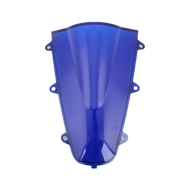 Windschutzscheibe Windschott Für CBR 1000RR 1000 RR 2017 Double Bubble Motorrad Windschutzscheibe Windschutzscheibe Motorrad-Fliegenschutz(Blue) von LVGVZTTGKM