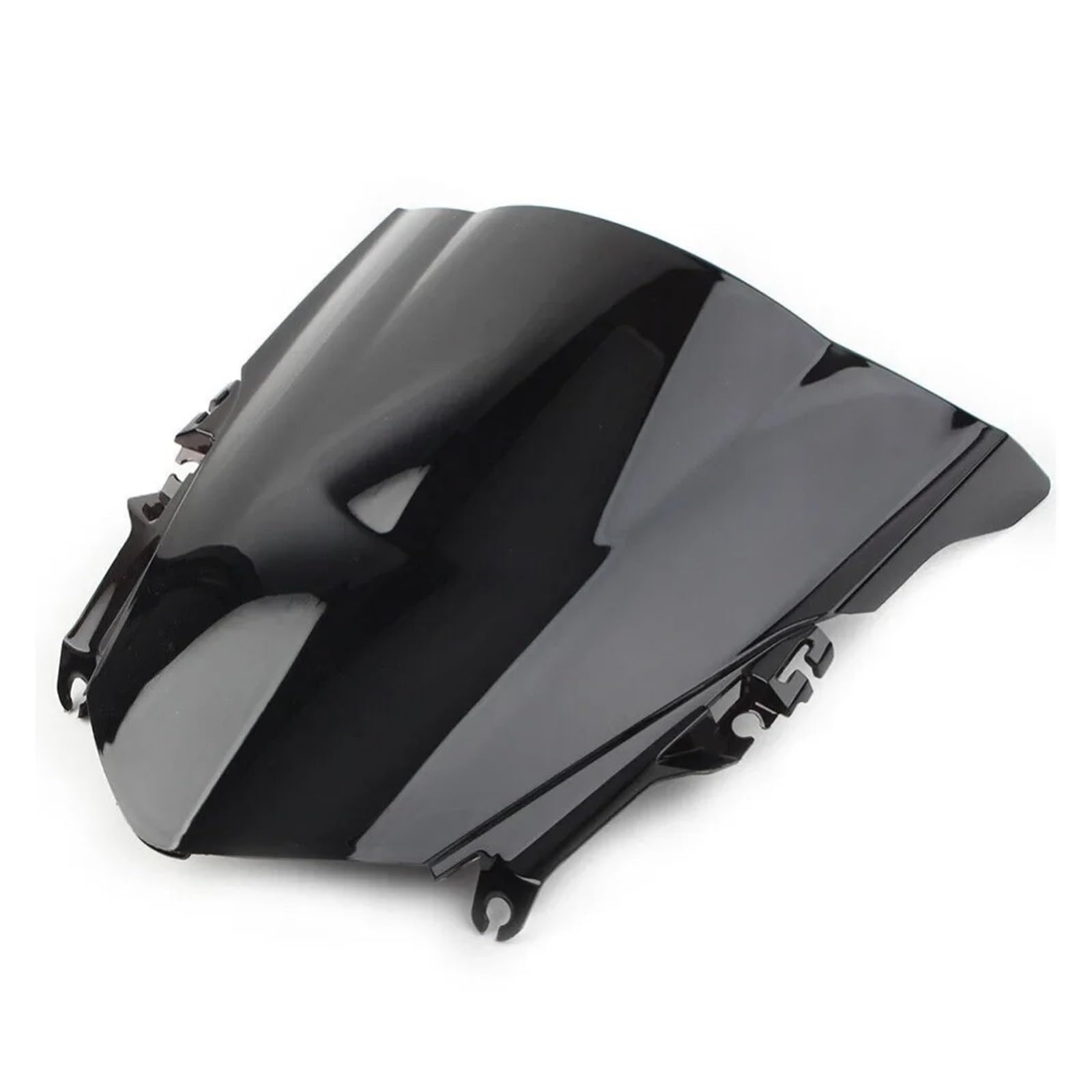 Windschutzscheibe Windschott Für CBR 500R 2013 2014 2015 Motorrad Frontscheibe Windschutz Helle Schwarz Motorrad-Fliegenschutz(Black) von LVGVZTTGKM