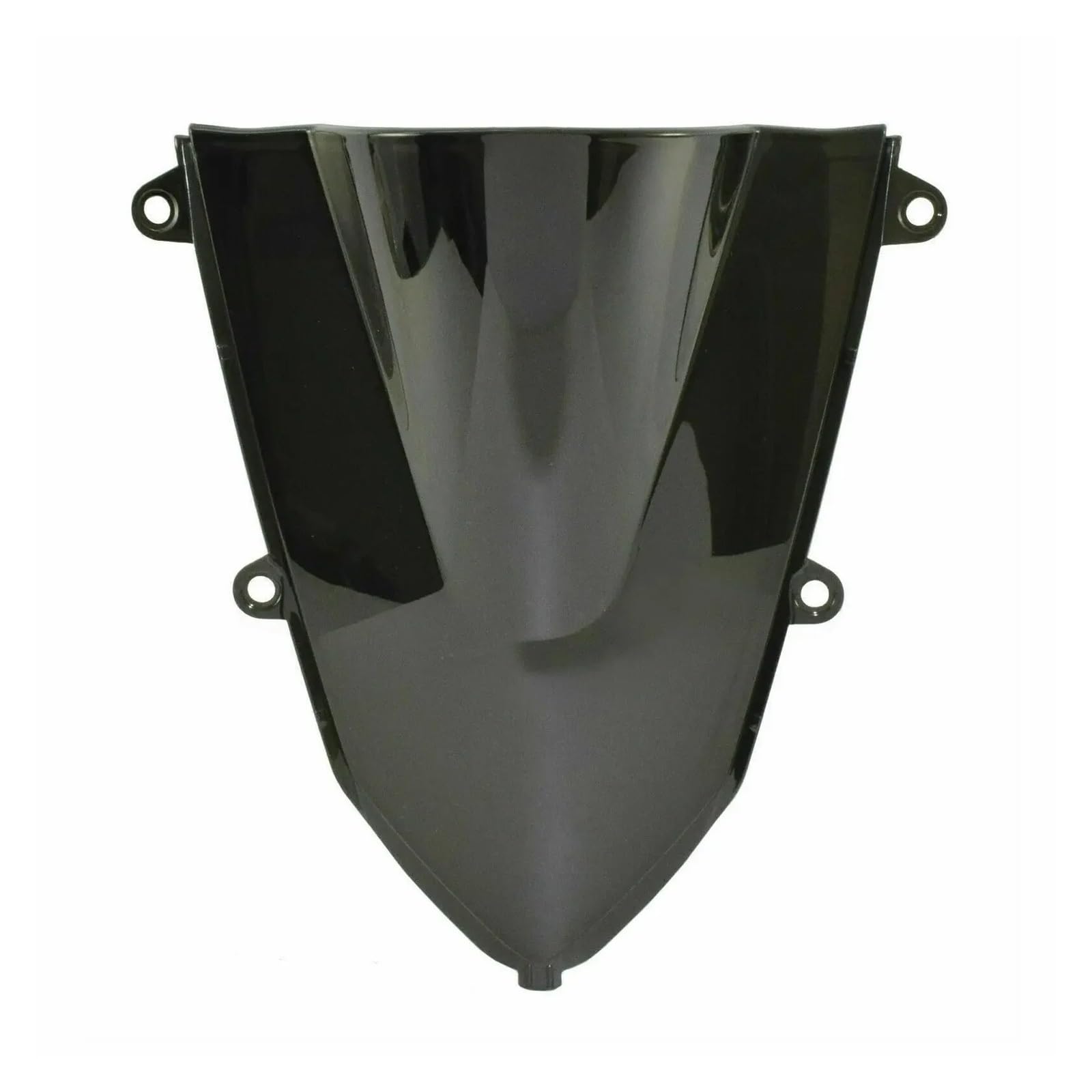 Windschutzscheibe Windschott Für CBR 500R CBR500 RA 2019 2020 2021 2022 Motorrad Double Bubble Windschutz Windschutz Bildschirm ABS Schild Motorrad-Fliegenschutz(Black) von LVGVZTTGKM