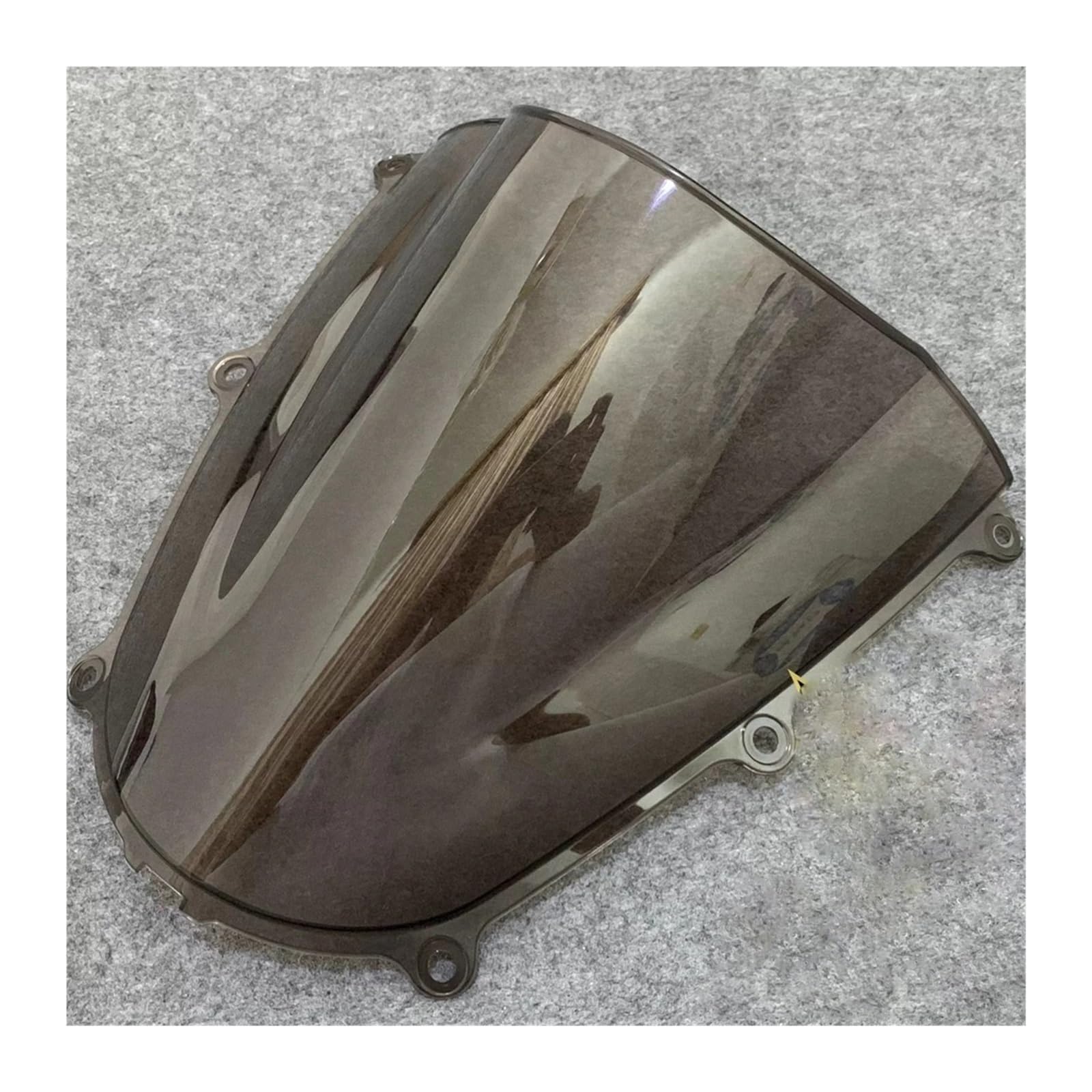 Windschutzscheibe Windschott Für CBR 600 RR F5 CBR600 RR 2005 2006 CBR 600RR 2005 2006 Motorrad Frontscheibe Bildschirm Windabweiser Double Bubble Windschutzscheibe Motorrad-Fliegenschutz(Smoke) von LVGVZTTGKM