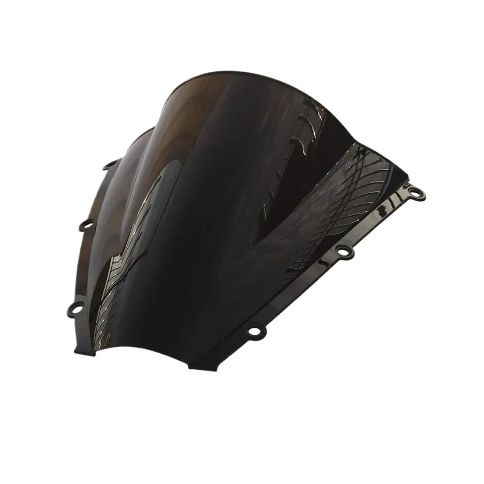 Windschutzscheibe Windschott Für CBR 600RR CBR600 CBR 600 RR F5 2003 2004 03-04 Motorrad Double Bubble Windschutzscheibe Deflektor Schutz Wind Bildschirm Motorrad-Fliegenschutz(Black) von LVGVZTTGKM