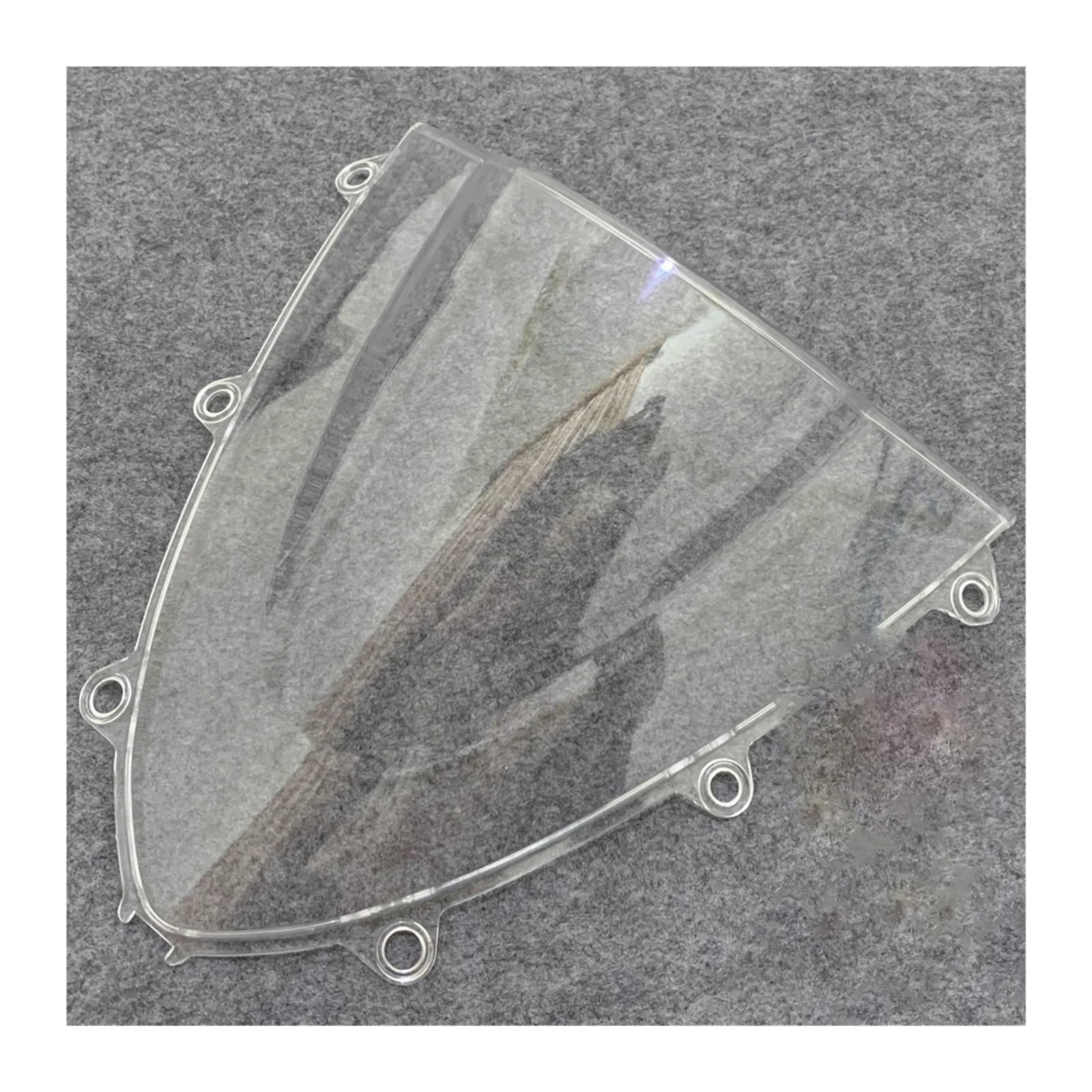 Windschutzscheibe Windschott Für CBR1000 RR CBR 1000 RR 2008 2009 2010 2011 Motorrad Windschutz Windschutz Double Bubble Motorrad-Fliegenschutz(Transparent) von LVGVZTTGKM