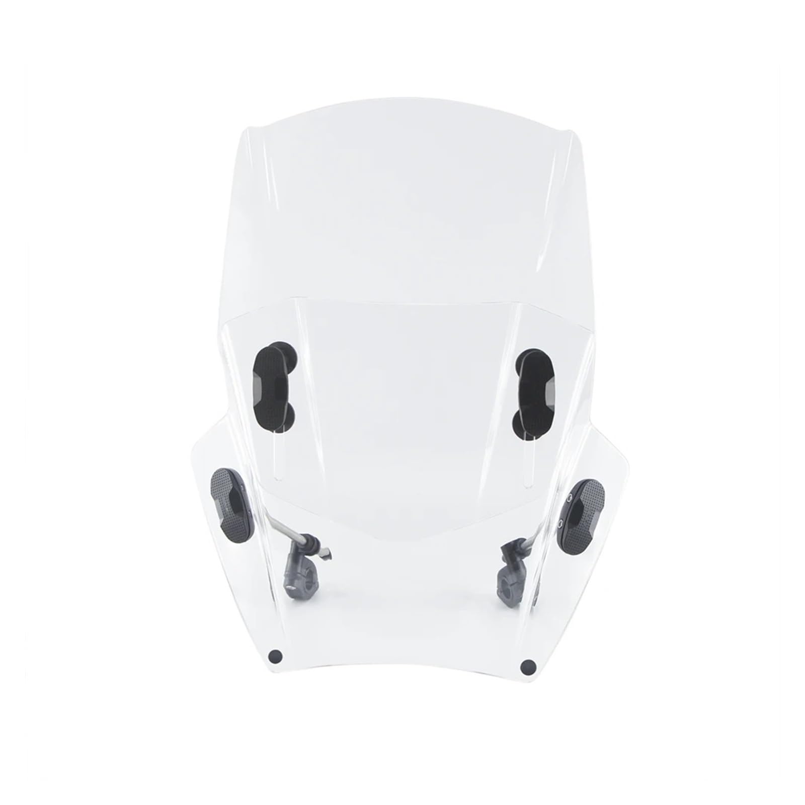 Windschutzscheibe Windschott Für CMX-500 CB600 Für VTX 1800C Für Cross Cub JA45 Motorrad Universal Windschutzscheibe Windschutzscheibe Windschutz Bildschirm Motorrad-Fliegenschutz(Transparent) von LVGVZTTGKM