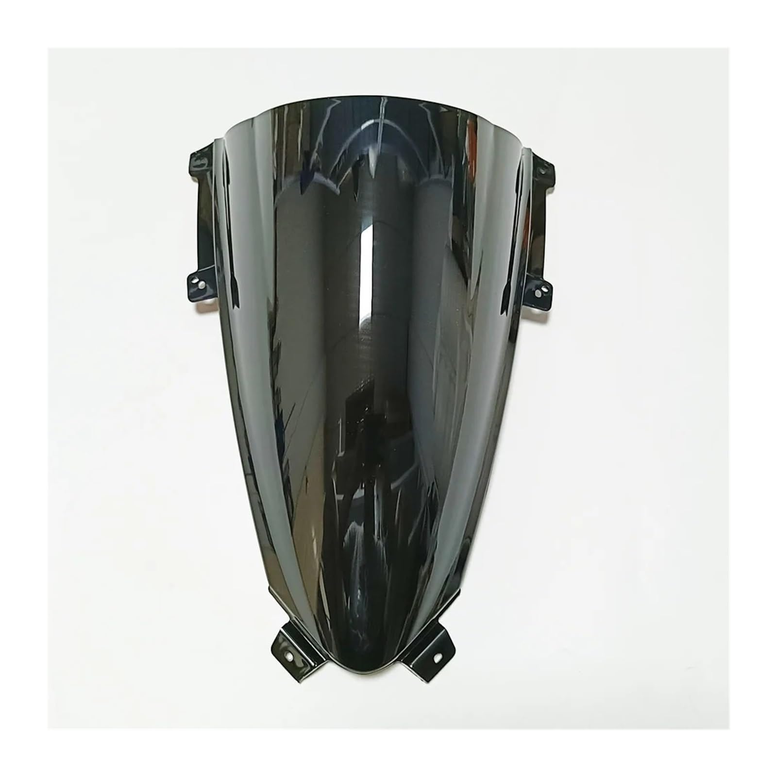 Windschutzscheibe Windschott Für Ducati Für Panigale V4 V4S V4R 2019 2020 2021 2022 Motorrad Windabweiser Schwarz Silber Motorrad Windschutzscheibe Windschutz Double Bubble Motorrad-Fliegenschutz(Irid von LVGVZTTGKM