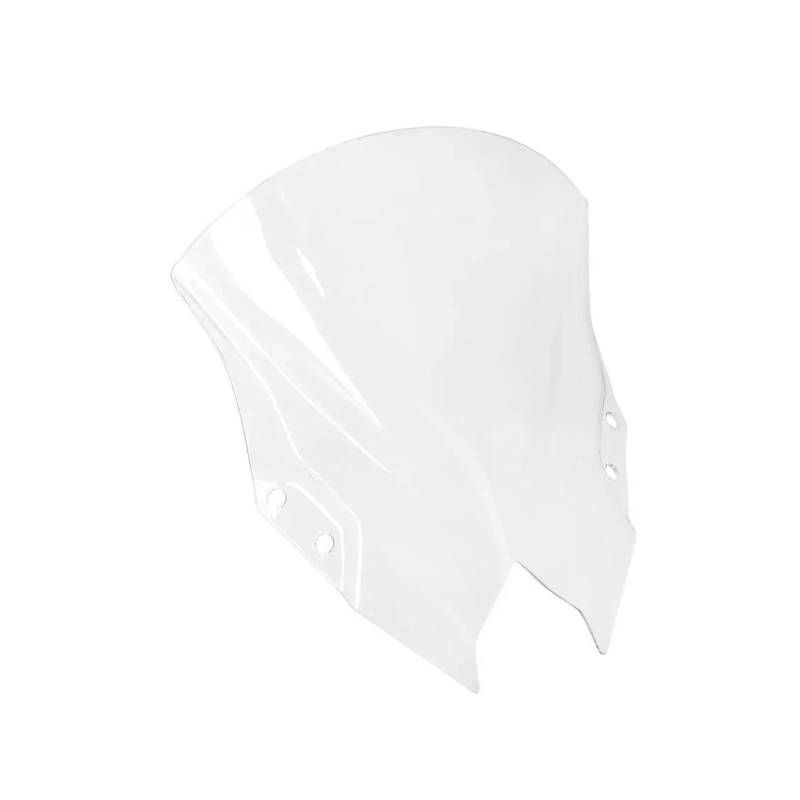 Windschutzscheibe Windschott Für Kawasaki Für Ninja 500 Ninja500 Für Ninja 500 NINJA500 SE 2024 2025 Motorrad Windschutz Windschutz Double Bubble Motorrad-Fliegenschutz(Transparent) von LVGVZTTGKM