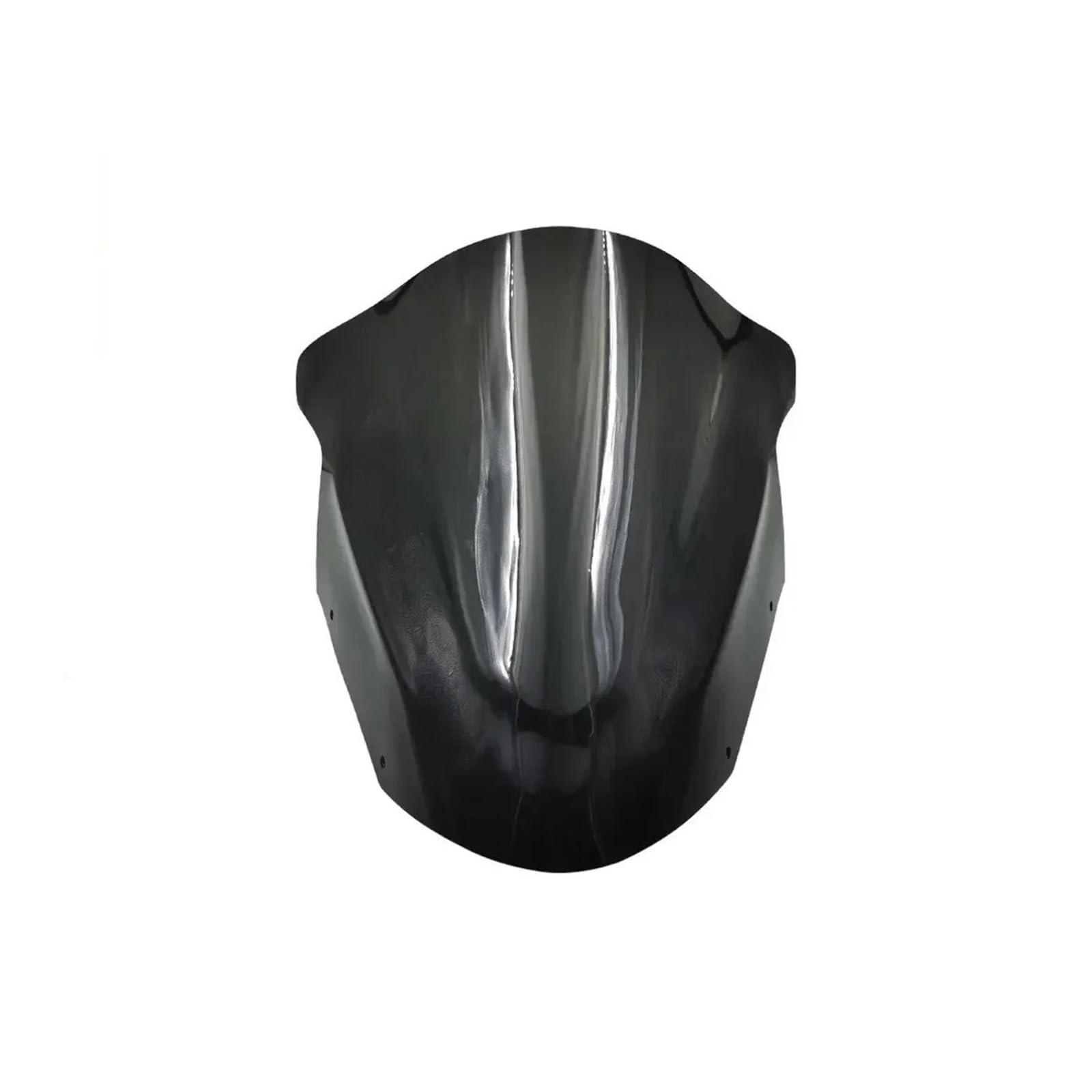 Windschutzscheibe Windschott Für Kawasaki Für Ninja 650R Für ER-6F 2009 2020 2010 2011 Motorrad Frontscheibe Schild Protector Wind Abfangjäger Luftstrom Wind Bildschirm Motorrad-Fliegenschutz(Black) von LVGVZTTGKM