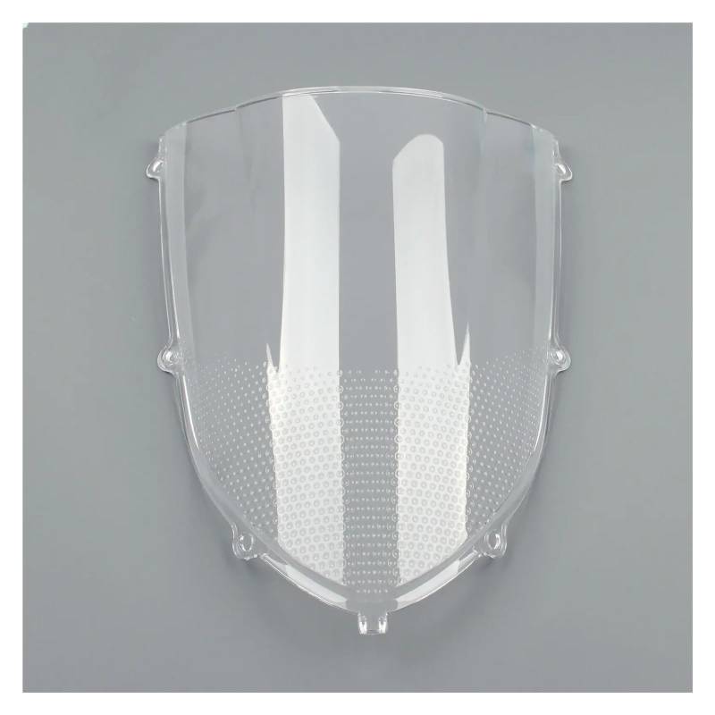 Windschutzscheibe Windschott Für Kawasaki Für Ninja Für ZX10R 2004 2005 Motorrad Klar Double Bubble Windschutzscheibe Windschutzscheibe Bildschirm ABS Schild Motorrad-Fliegenschutz von LVGVZTTGKM