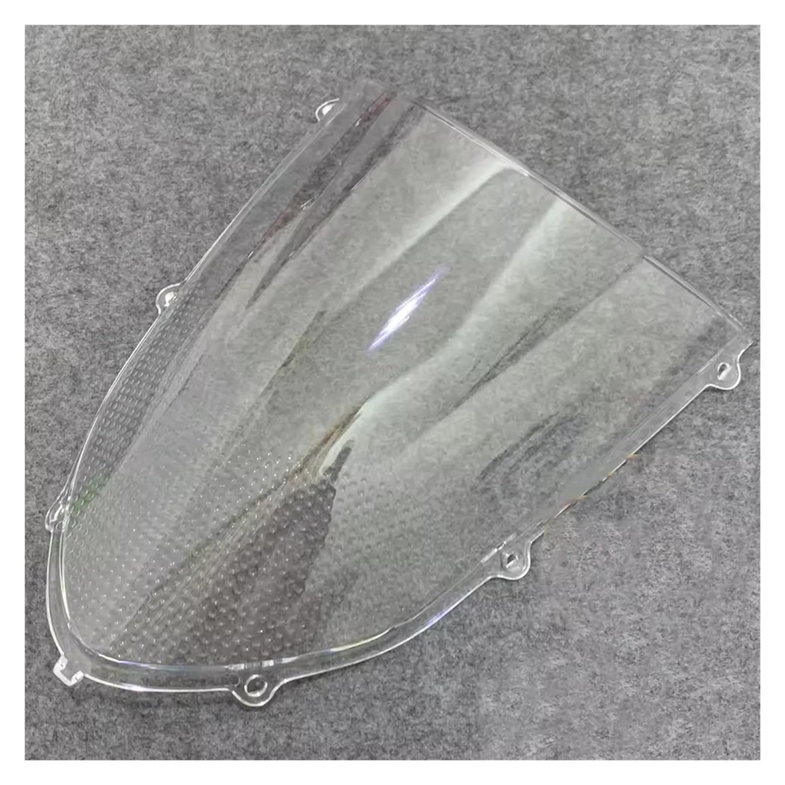 Windschutzscheibe Windschott Für Kawasaki Für Ninja Für ZX10R ZX 10R 2004 2005 Schwarz Motorrad Windschutzscheibe Windschutz Bildschirm Verkleidung Motorrad-Fliegenschutz(Transparent) von LVGVZTTGKM