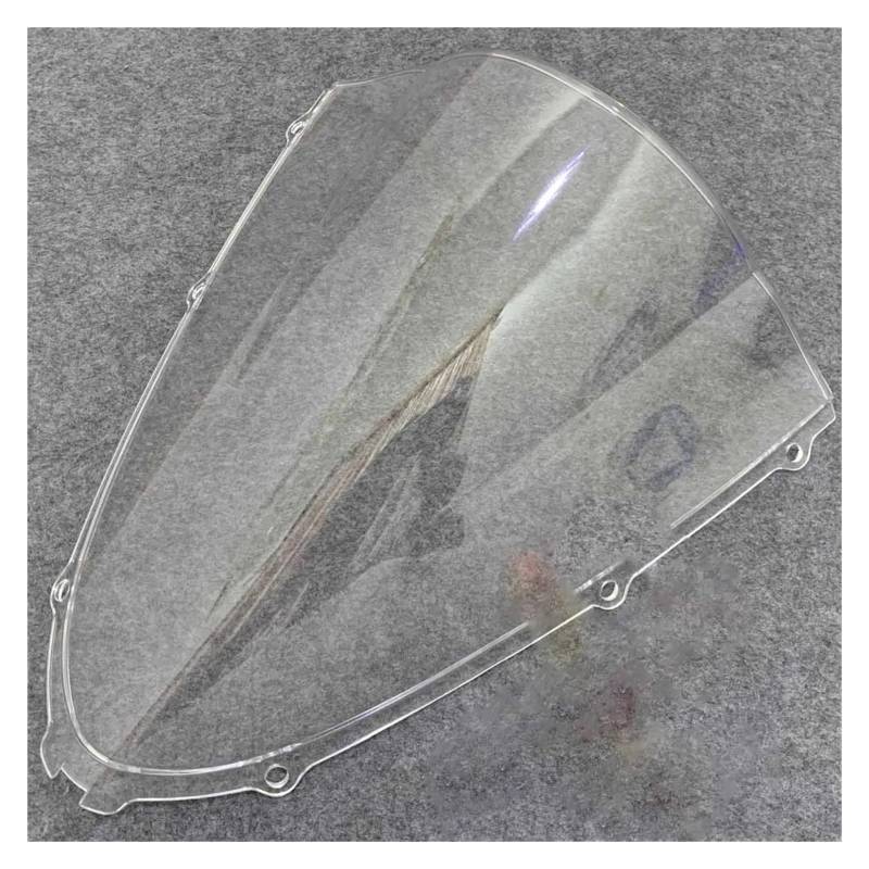 Windschutzscheibe Windschott Für Kawasaki Für Ninja Für ZX14R ZX-14R ZX-14 ZZR1400 ZZR 1400 2012 2013-2017 Windschutzscheibe Bildschirm Double Bubble Windschutzscheibe Windabweiser Motorrad-Fliegensch von LVGVZTTGKM