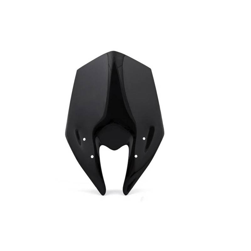 Windschutzscheibe Windschott Für Kawasaki Für Z800 2013 2014 Schwarz Z 800 Windschutzscheibe Windschutz Double Bubble Motorrad-Fliegenschutz von LVGVZTTGKM