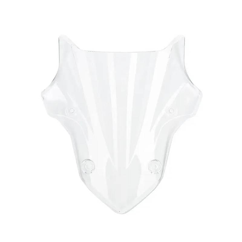Windschutzscheibe Windschott Für Kawasaki Für Z900 2017 2018 2019 Frontscheibe Windschutz Deflektor Schutz Motorrad-Fliegenschutz(Clear) von LVGVZTTGKM