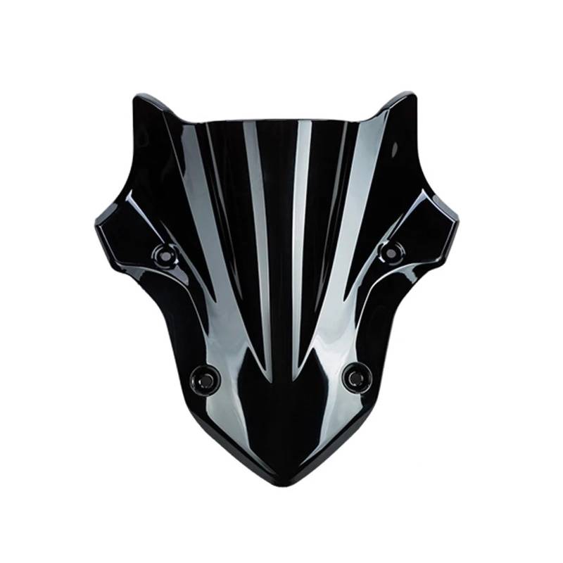 Windschutzscheibe Windschott Für Kawasaki Für Z900 2017 2018 2019 Schwarz Motorrad Windschutzscheibe Windschutz Windabweiser Teile Motobike ABS Kunststoff Zubehör Motorrad-Fliegenschutz von LVGVZTTGKM