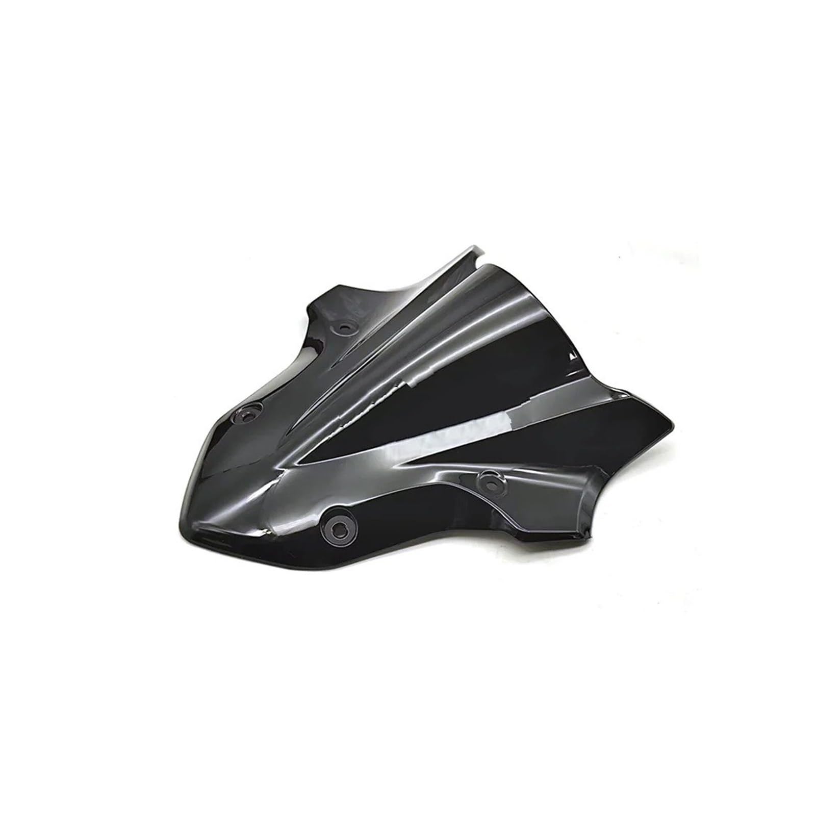 Windschutzscheibe Windschott Für Kawasaki Für Z900 Z 900 2017 2018 2019 Motorrad Frontscheibe Windschutz Deflektor Winddicht Schutz Zubehör Motorrad-Fliegenschutz(Black) von LVGVZTTGKM