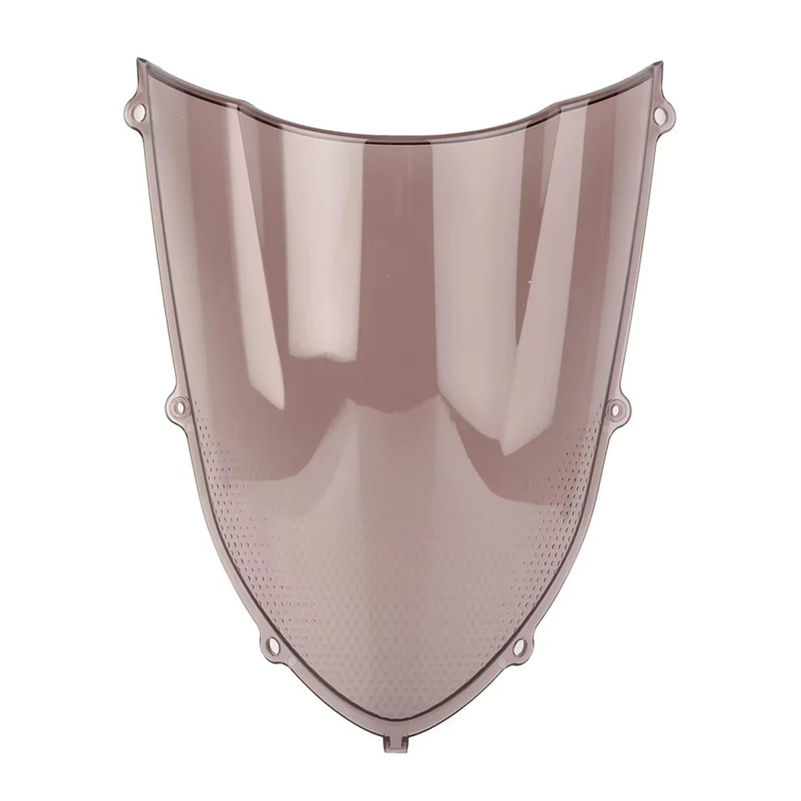 Windschutzscheibe Windschott Für Kawasaki Für ZX-10R 2004 2005 Motorrad Bildschirm Windschutzscheibe Windschutz Double Bubble Verkleidung Motorrad-Fliegenschutz(Smoke) von LVGVZTTGKM