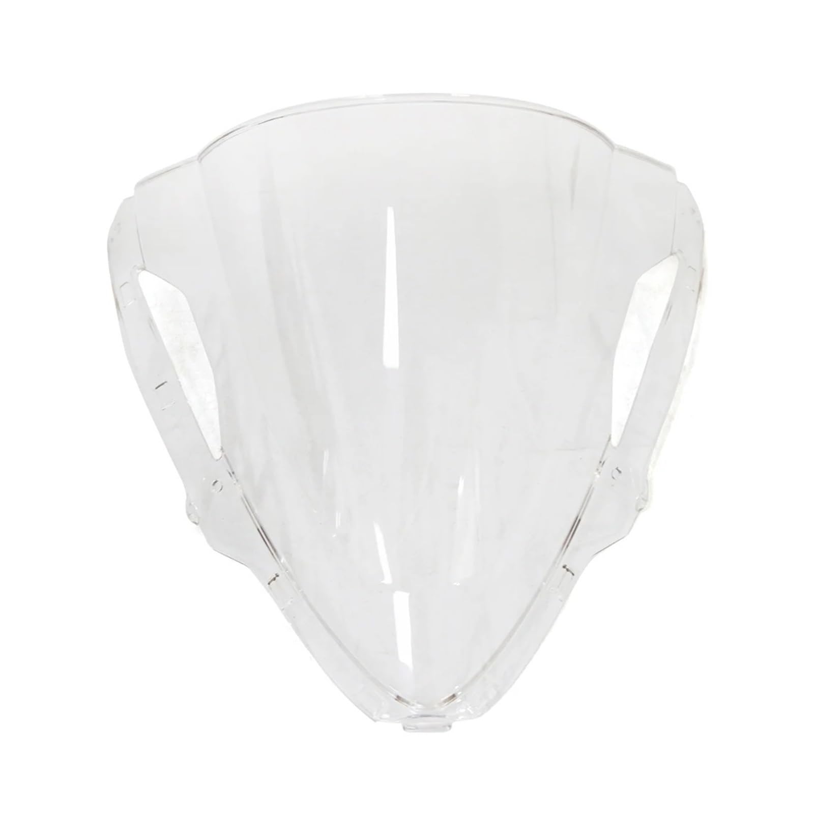 Windschutzscheibe Windschott Für Kawasaki Für ZX-6R ZX6R ZX 6R 2023 2024 Motorrad Frontscheibe Windschutz Schallwand Wind Deflektoren Motorrad-Fliegenschutz(Transparent) von LVGVZTTGKM