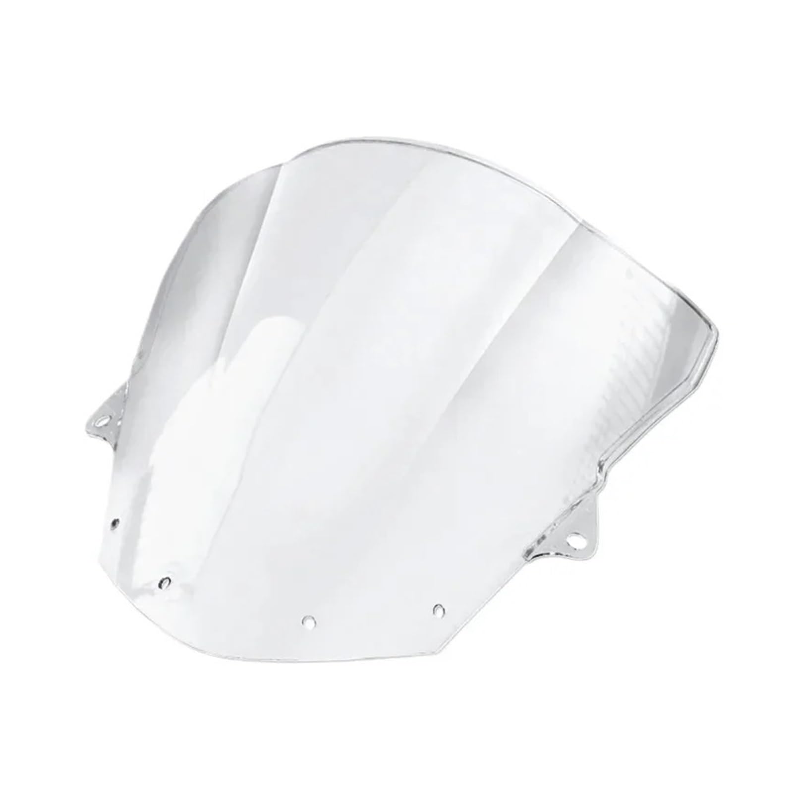 Windschutzscheibe Windschott Für Kawasaki Für ZX6R 636 2009-2016 Für ZX10R 2008 2009 2010 Motorrad Double Bubble Windschutzscheibe Deflektor Schutz Wind Bildschirm Motorrad-Fliegenschutz(Clear) von LVGVZTTGKM