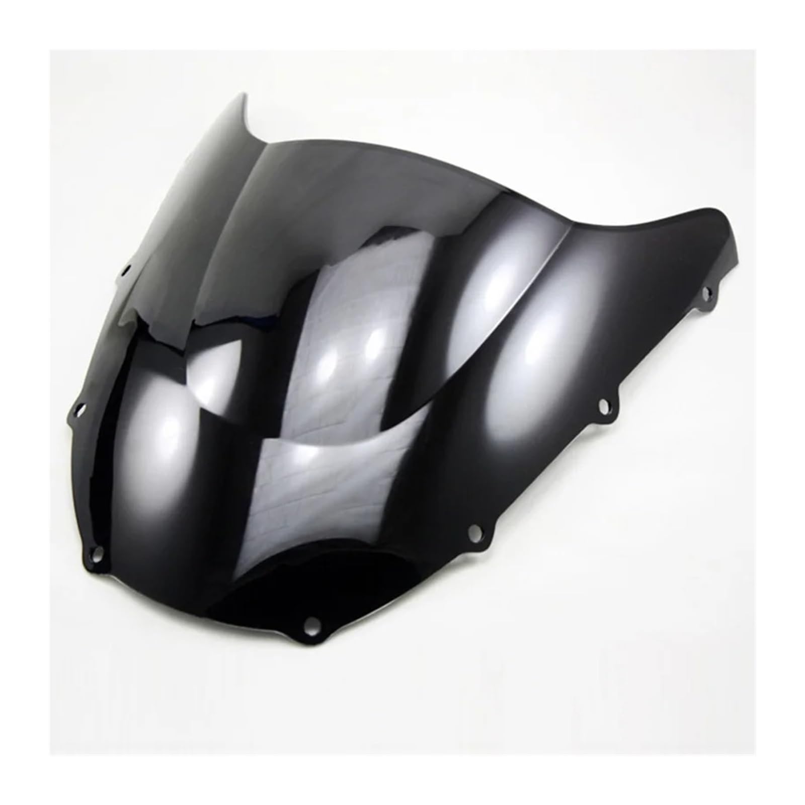 Windschutzscheibe Windschott Für Kawasaki Für ZX9R 1997 1998 1999 Motorrad Windschutzscheibe Schwarz Rauch Farbe Windschutzscheibe Windschutz Motorrad-Fliegenschutz(Black) von LVGVZTTGKM