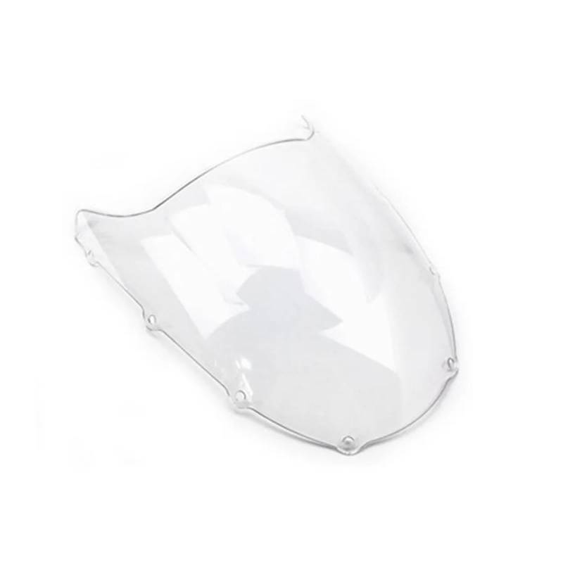 Windschutzscheibe Windschott Für Kawasaki Für ZX9R 1997 1998 1999 Motorrad Windschutzscheibe Schwarz Rauch Farbe Windschutzscheibe Windschutz Motorrad-Fliegenschutz(Clear) von LVGVZTTGKM