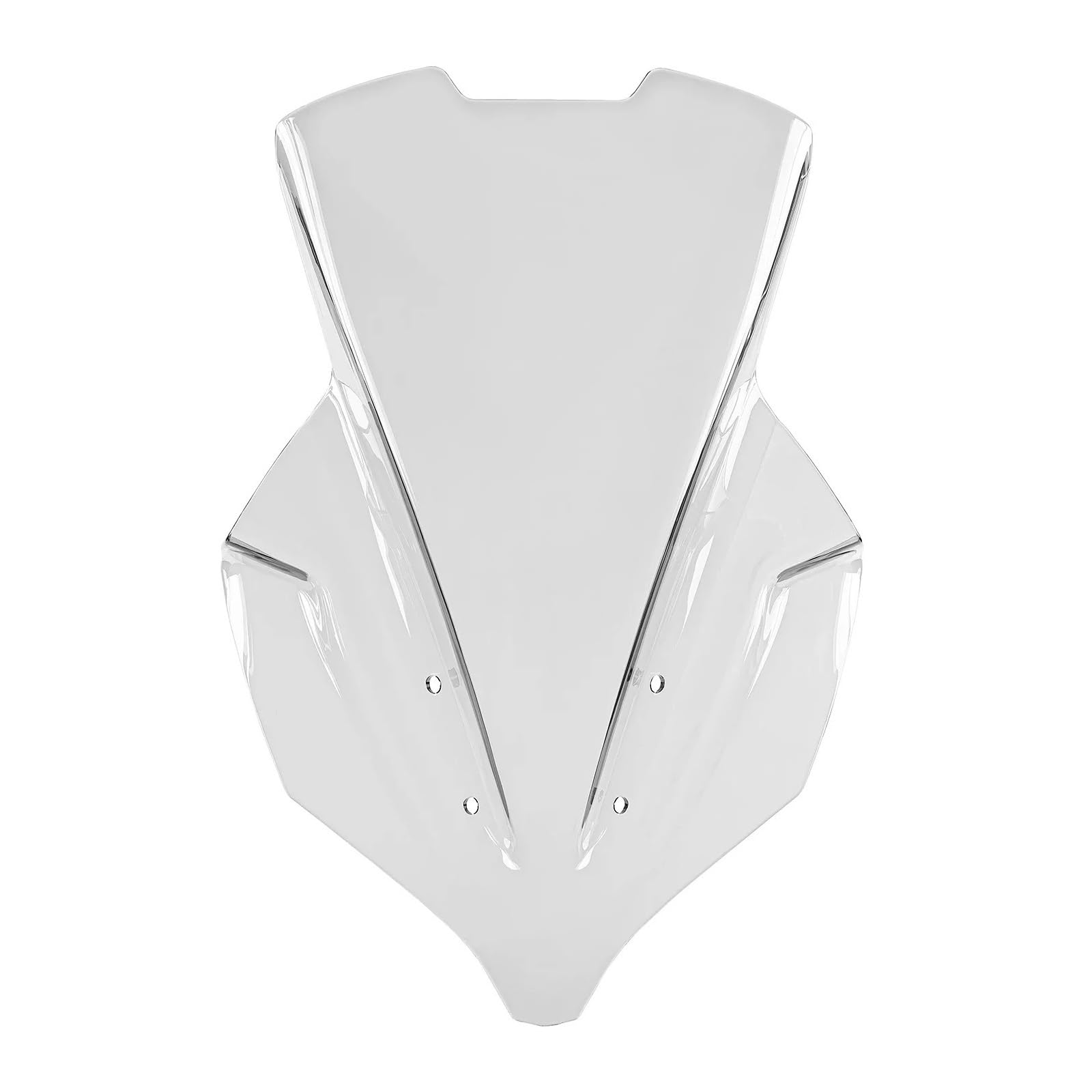 Windschutzscheibe Windschott Für MT-10 SP 2022 2023 2024 2025 MT10 Motorrad Windschutzscheibe Windschutz Zubehör Wind Bildschirm Deflektor Motorrad-Fliegenschutz(Clear) von LVGVZTTGKM