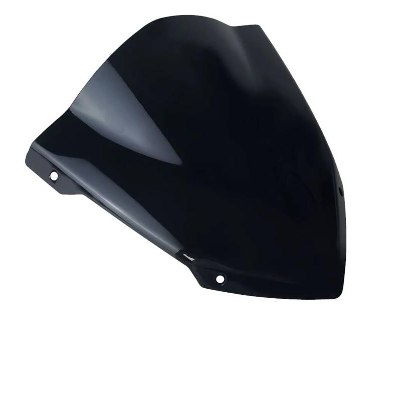 Windschutzscheibe Windschott Für MT25 MT03 2021 2022 2023 MT-25 Für MT-03 2020 Windschutzscheibe Windschutz Motorrad Zubehör Windabweiser Bildschirm Schild Motorrad-Fliegenschutz(Black) von LVGVZTTGKM