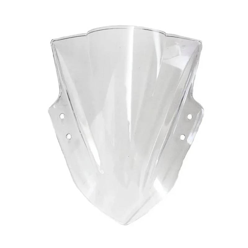 Windschutzscheibe Windschott Für Ninja Für KAWASAKI 250 300 2013 2014 2015 2016 2017 Motorrad Windschutzscheibe Schwarz/Transparent Windschutzscheibe Zubehör Verkleidung Deflektor Motorrad-Fliegenschu von LVGVZTTGKM