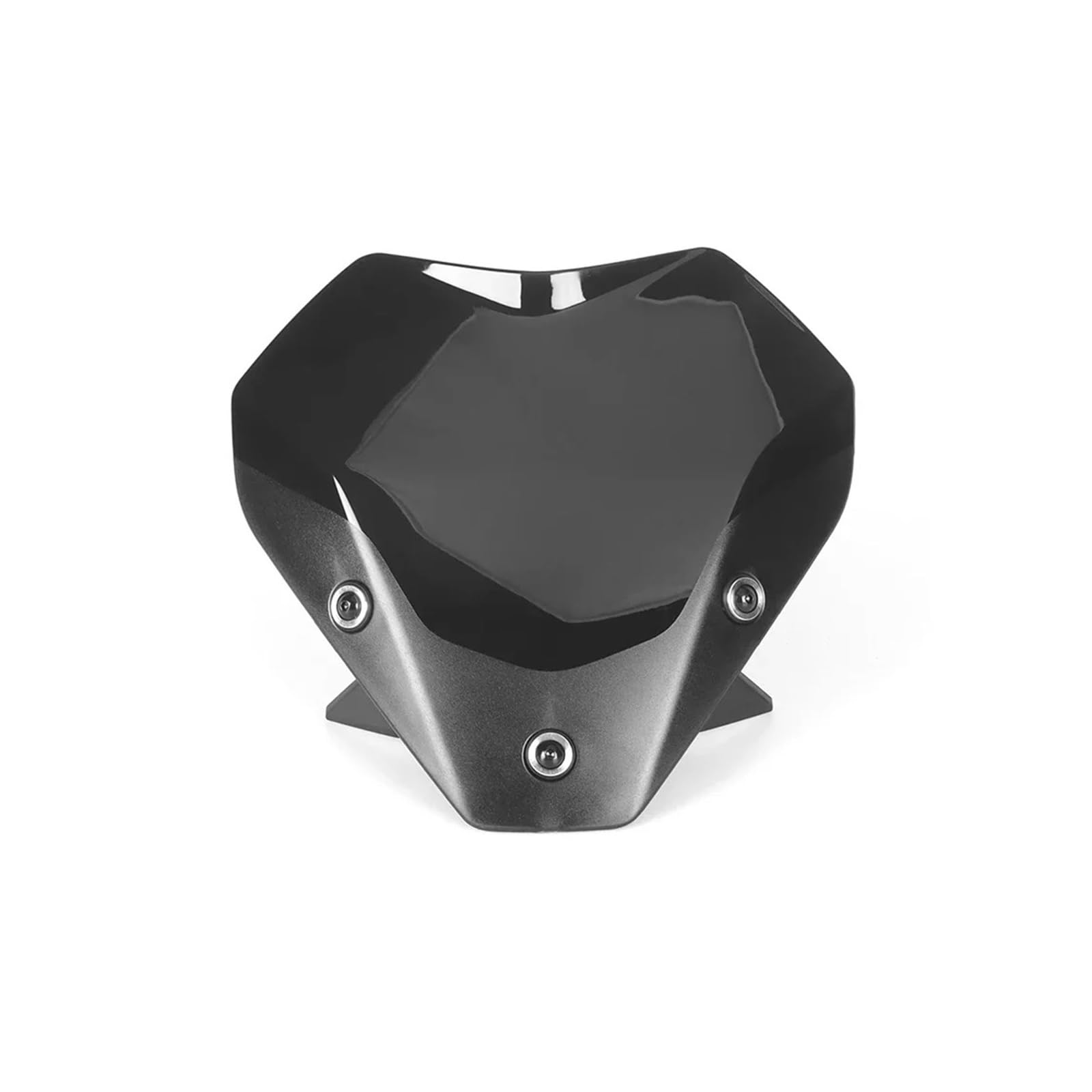 Windschutzscheibe Windschott Für S 1000 RS 1000 RS 1000R 2021 2022 2023 Motorrad Spoiler Windschutz Windschutz Windabweiser Bildschirm Schild Spoiler Motorrad-Fliegenschutz(Black) von LVGVZTTGKM
