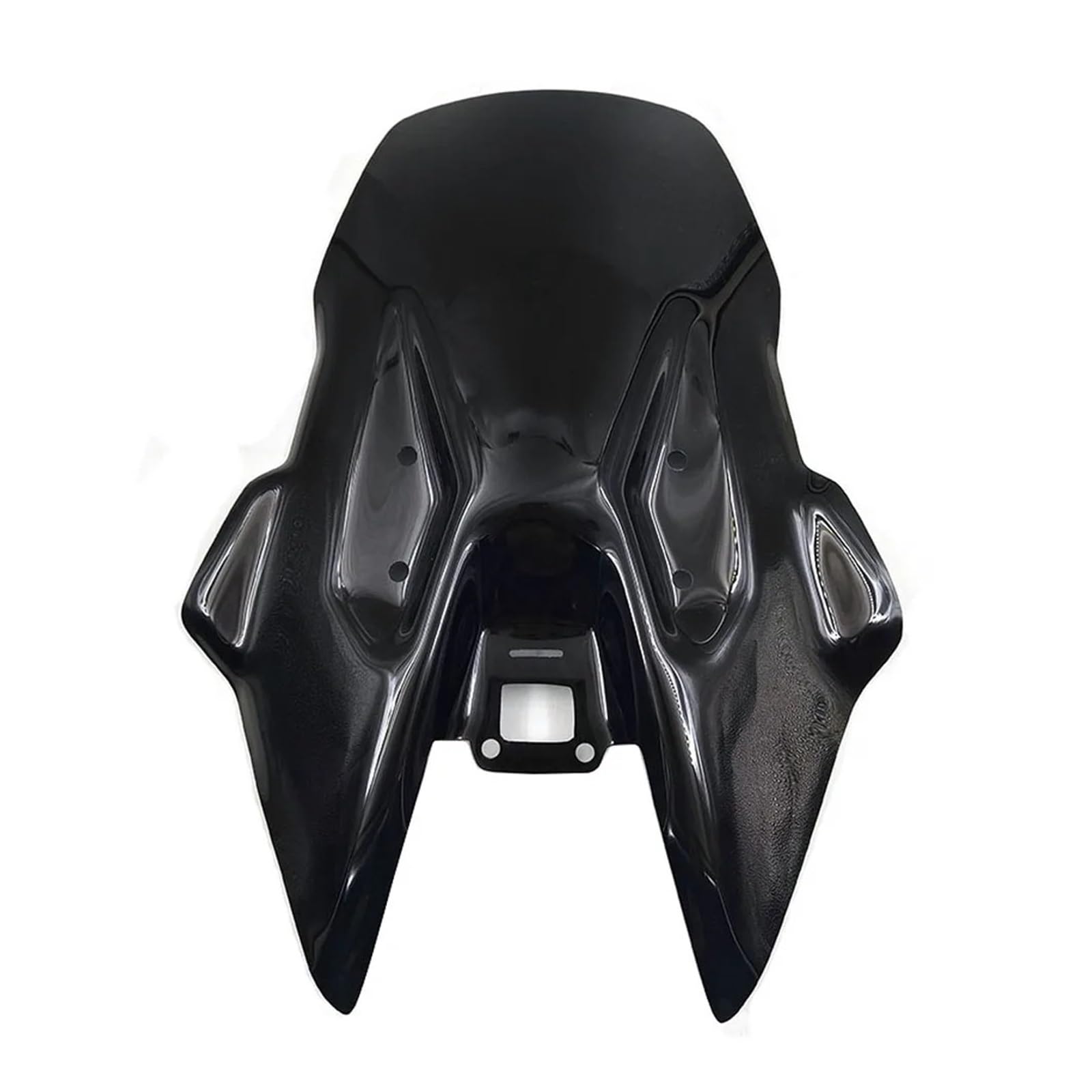 Windschutzscheibe Windschott Für Suzuki Für DL1050 Für V-Strom DL 1050XT 2020-2023 Motorrad Sport Deflektor Wind Bildschirm Windschutzscheibe Visier Schild Protector Motorrad-Fliegenschutz(Black) von LVGVZTTGKM