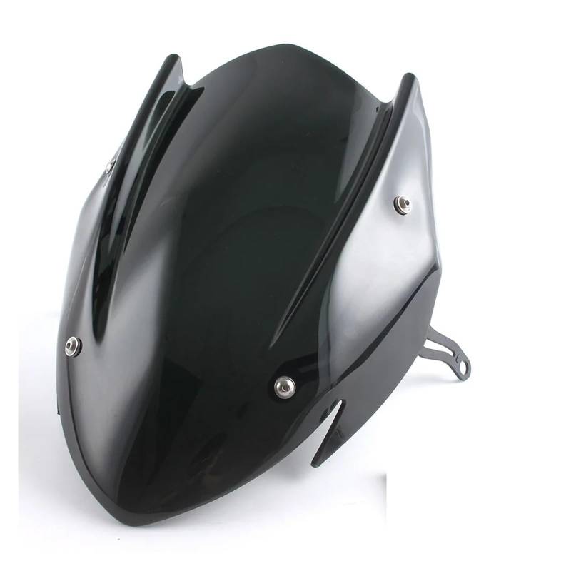 Windschutzscheibe Windschott Für Suzuki Für GSX-S750 GSX-S 750 2017 2018 2019 2020-2022 Motorrad Frontscheibe Windschutzscheibe Mit Halterung Sport Wind Schild Bildschirm Zubehör Motorrad-Fliegenschut von LVGVZTTGKM