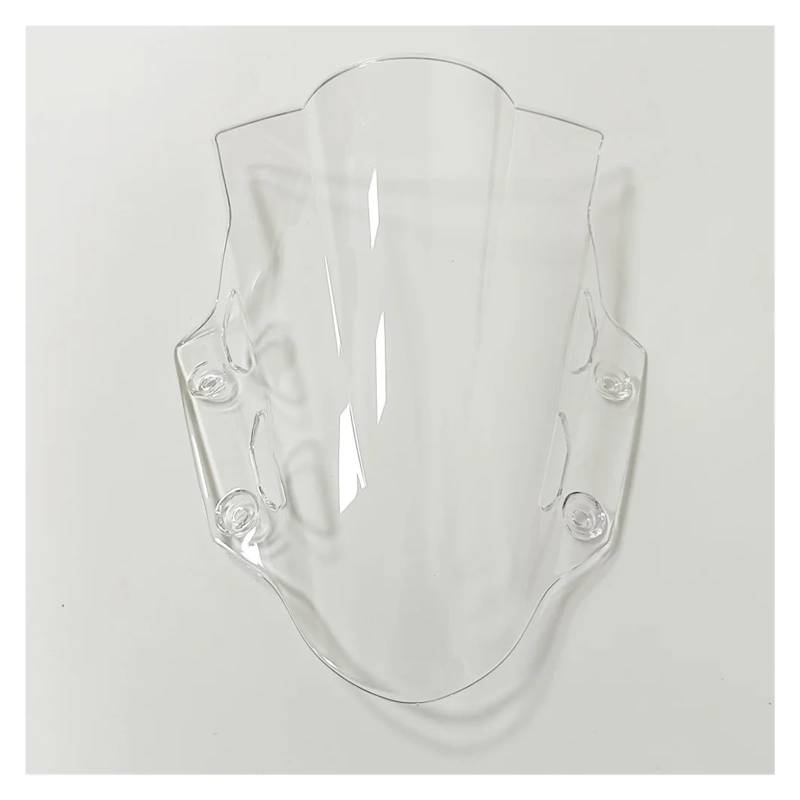 Windschutzscheibe Windschott Für Suzuki Für GSX250R 2017 2018 2019 2020 2021 Motorrad Double Bubble Windschutz Windschutz Schild Bildschirm Motorrad-Fliegenschutz(Clear) von LVGVZTTGKM