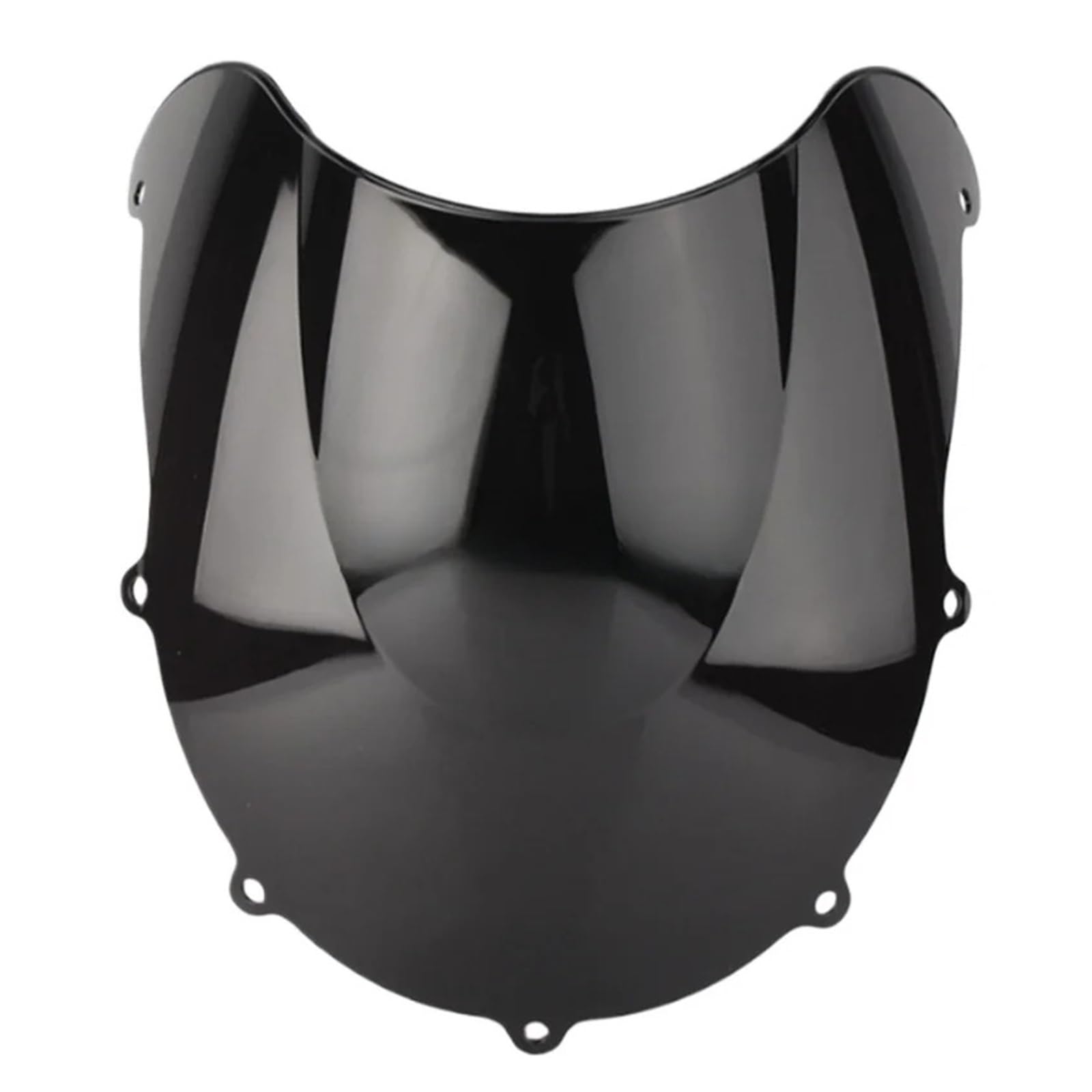 Windschutzscheibe Windschott Für Suzuki Für GSXR 600 750 R Für SRAD 1996 1997 1998 1999 Motorrad Double Bubble Windschutzscheibe Deflektor Schutz Wind Bildschirm Motorrad-Fliegenschutz(Black) von LVGVZTTGKM