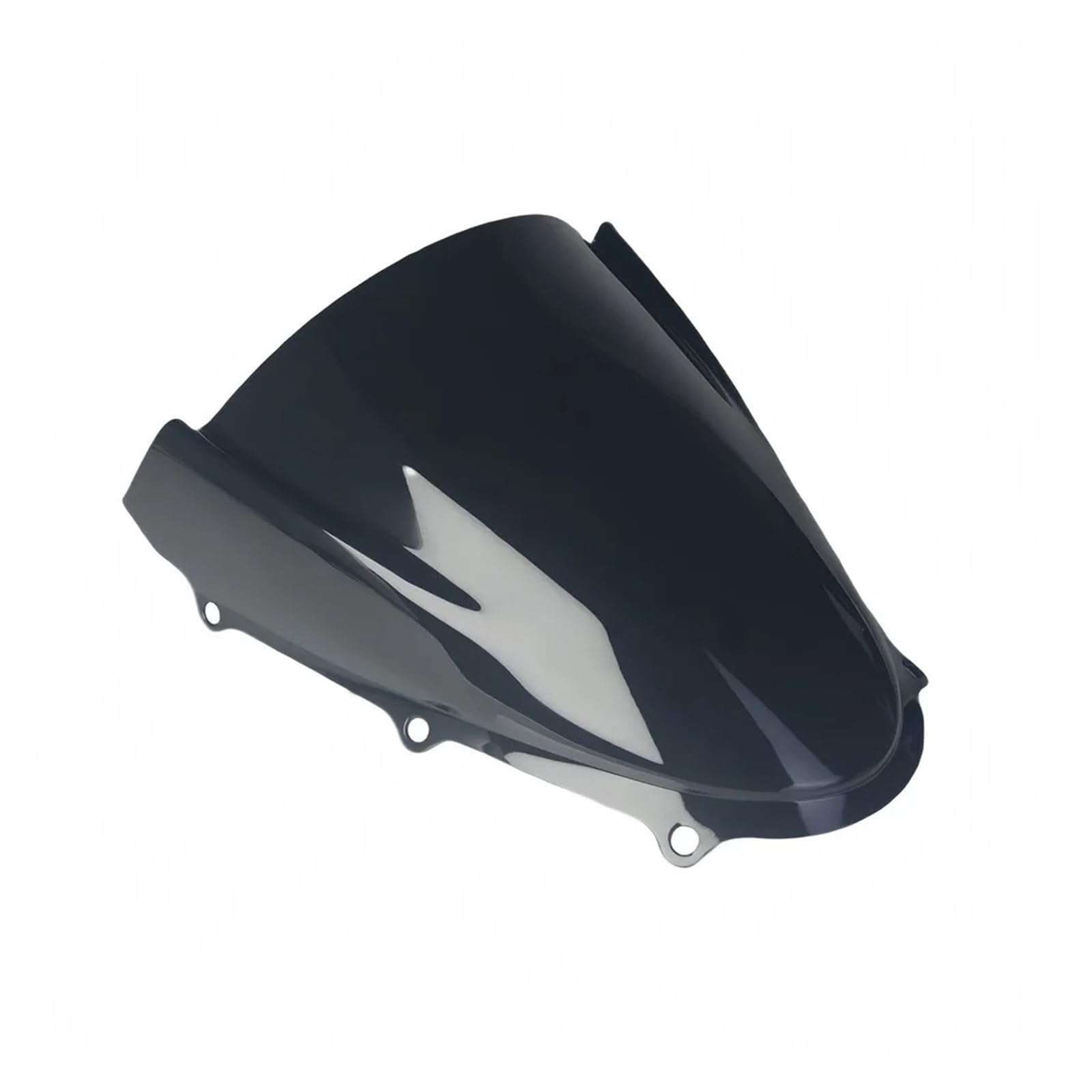 Windschutzscheibe Windschott Für Suzuki GSXR 125 Für GSXR 150 2017 2018 2019 2020 2021 2022 2023 Motorrad Windschutzscheibe Windschutz Deflektor Double Bubble Motorrad-Fliegenschutz(Black) von LVGVZTTGKM