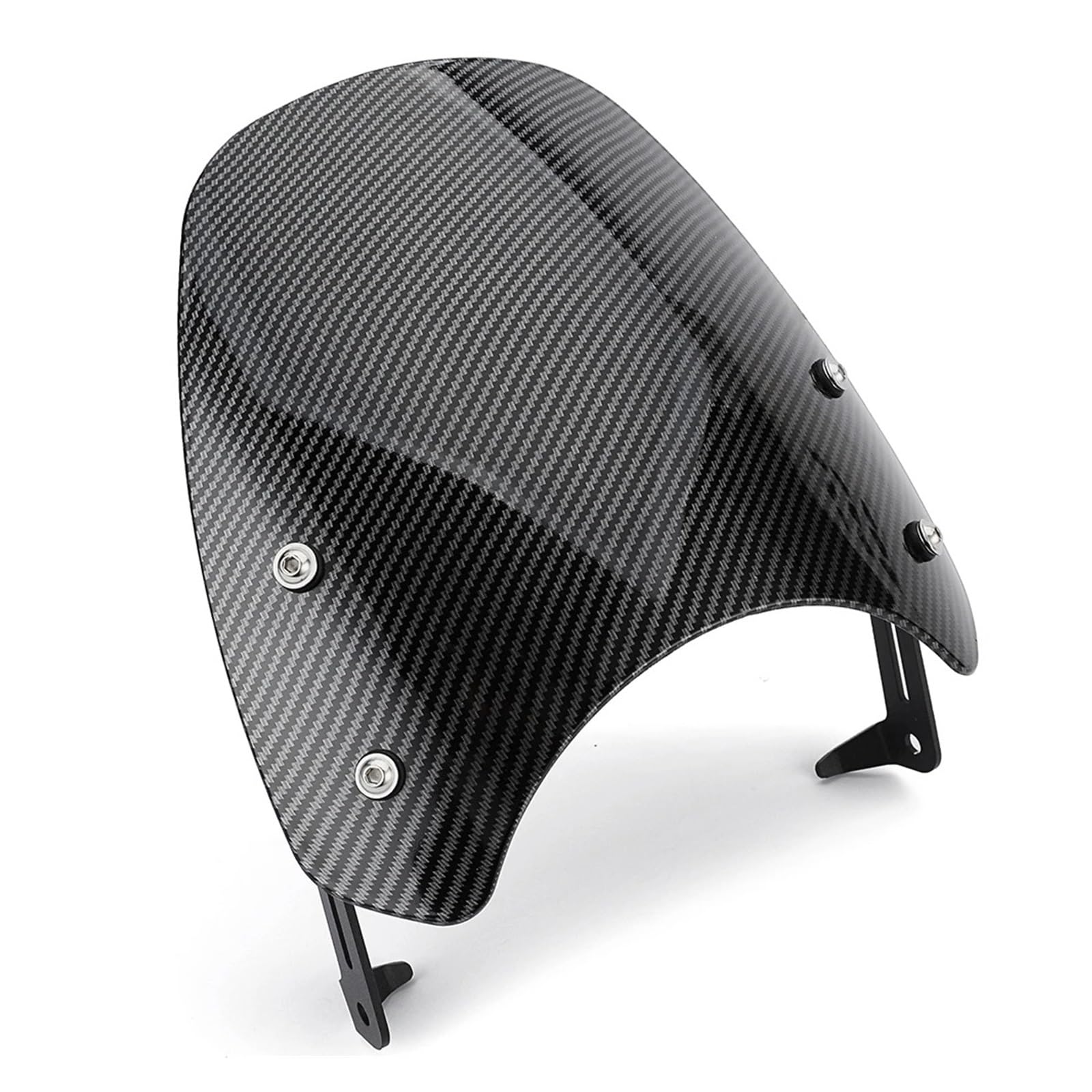 Windschutzscheibe Windschott Für Triumph Für Street Twin 900 2019 2020 2021 2022 Windschutzscheibe Windschutzscheibe Motorradzubehör Windabweiser Motorrad-Fliegenschutz(Model 3) von LVGVZTTGKM