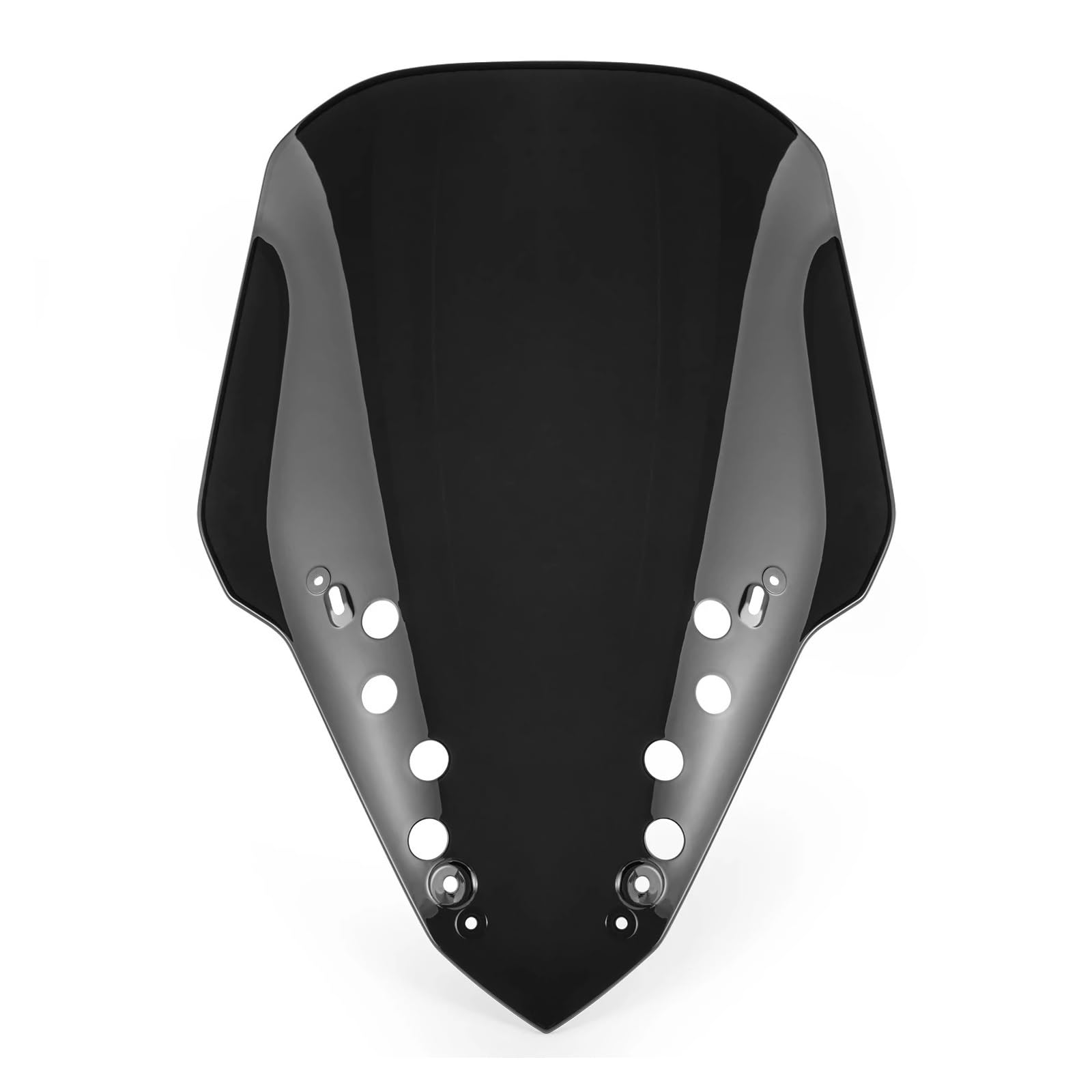 Windschutzscheibe Windschott Für X-MAX X-MAX300 Für Xmax 300 125 300 2023 2024 Motorrad Frontscheibe Schild Windschutzscheibe Windschutz Schutz Motorrad-Fliegenschutz(Black) von LVGVZTTGKM