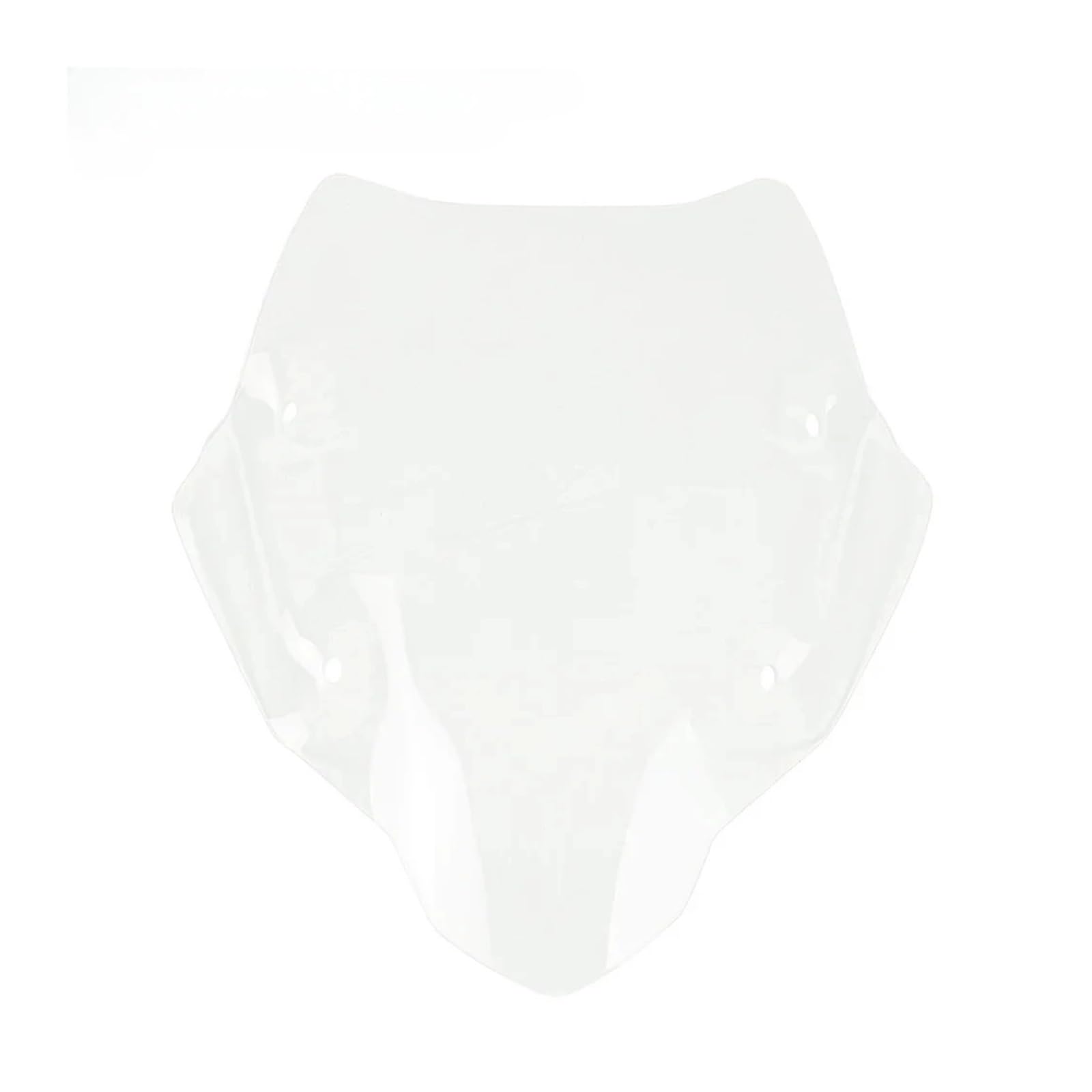 Windschutzscheibe Windschott Für XL750 Für Transalp 2023 2024 Motorrad Frontscheibe Windschutz Winglet Frontspoiler Aerodynamisches Zubehör Motorrad-Fliegenschutz(Clear) von LVGVZTTGKM