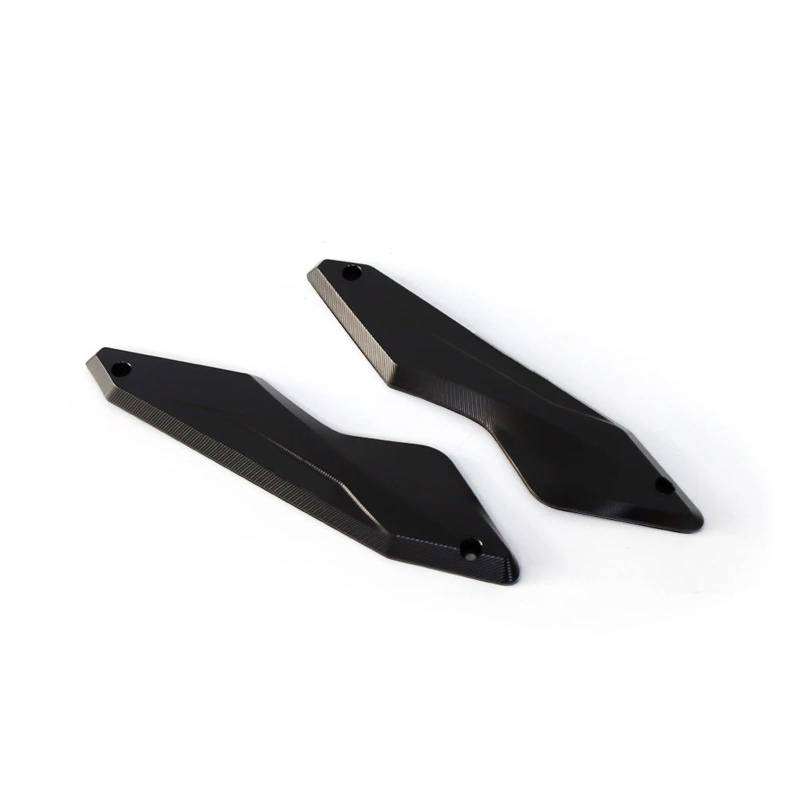 Windschutzscheibe Windschott Für XM AX 300 Für Xmax 300 X-MAX300 X-MAX 300 2023 2024 Motorrad Windschutzscheibe Windschutz Halterung Streifen Trim Kit Motorrad-Fliegenschutz(Black-Xmax) von LVGVZTTGKM