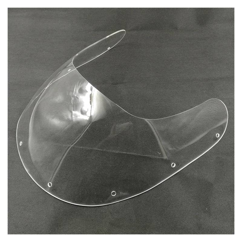 Windschutzscheibe Windschott Für YSR50 Für YSR80 87-92 1988 1989 1990 1991 Für YSR 50 Motorrad Frontscheibe Windschutzscheibe Schild Protector Deflektor Motorrad-Fliegenschutz(Clear) von LVGVZTTGKM